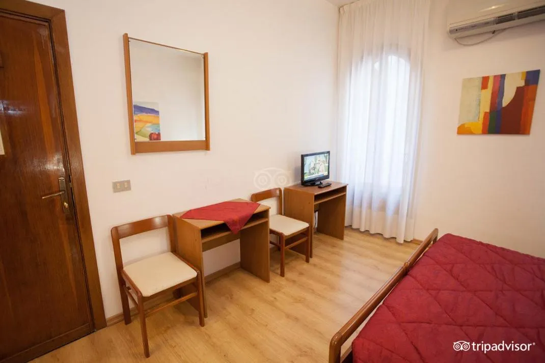 Bed in Hotel Caprera