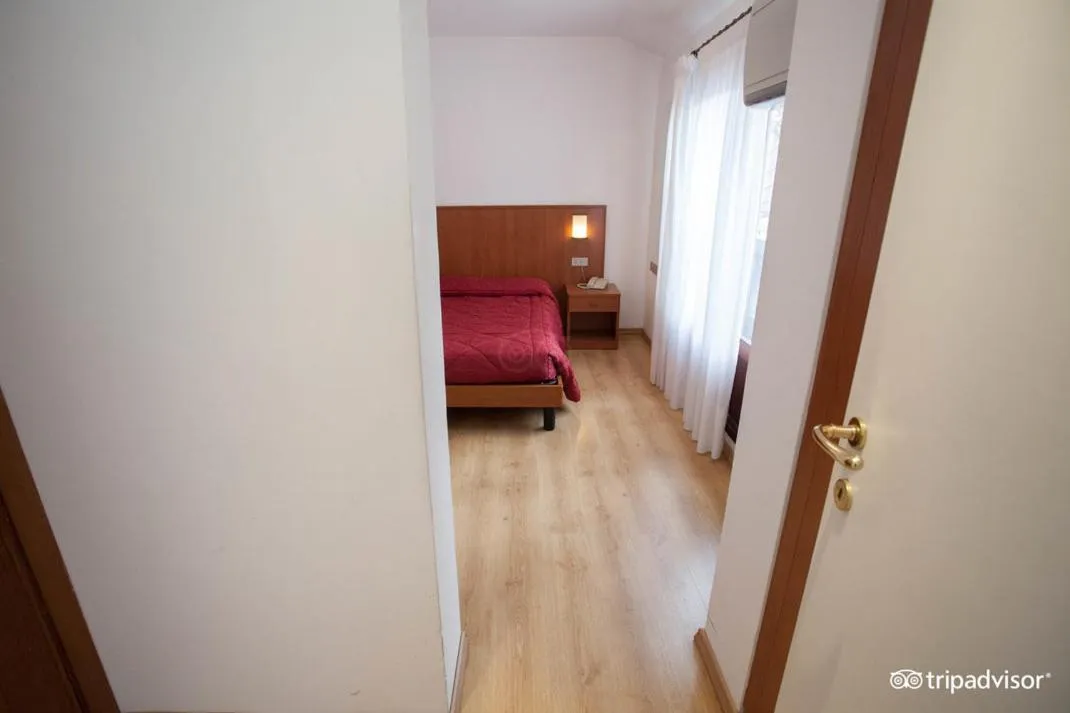 Bed in Hotel Caprera