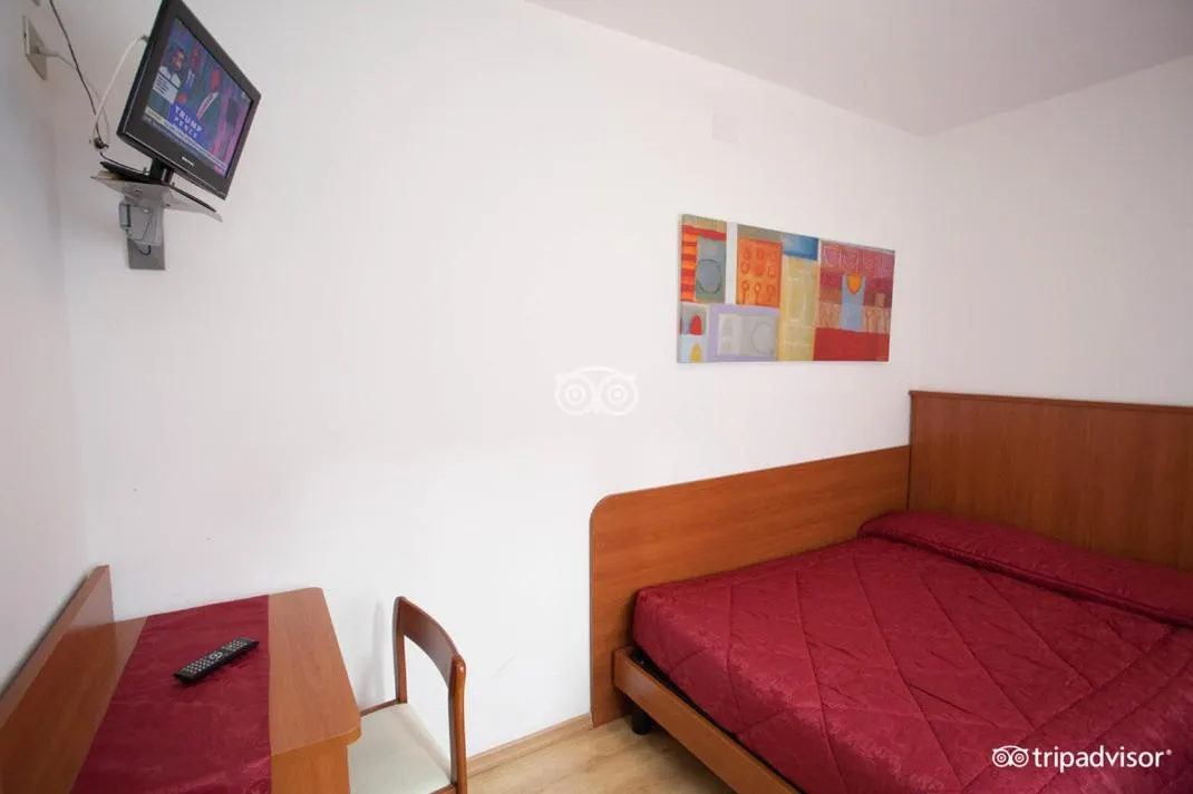 Bed in Hotel Caprera