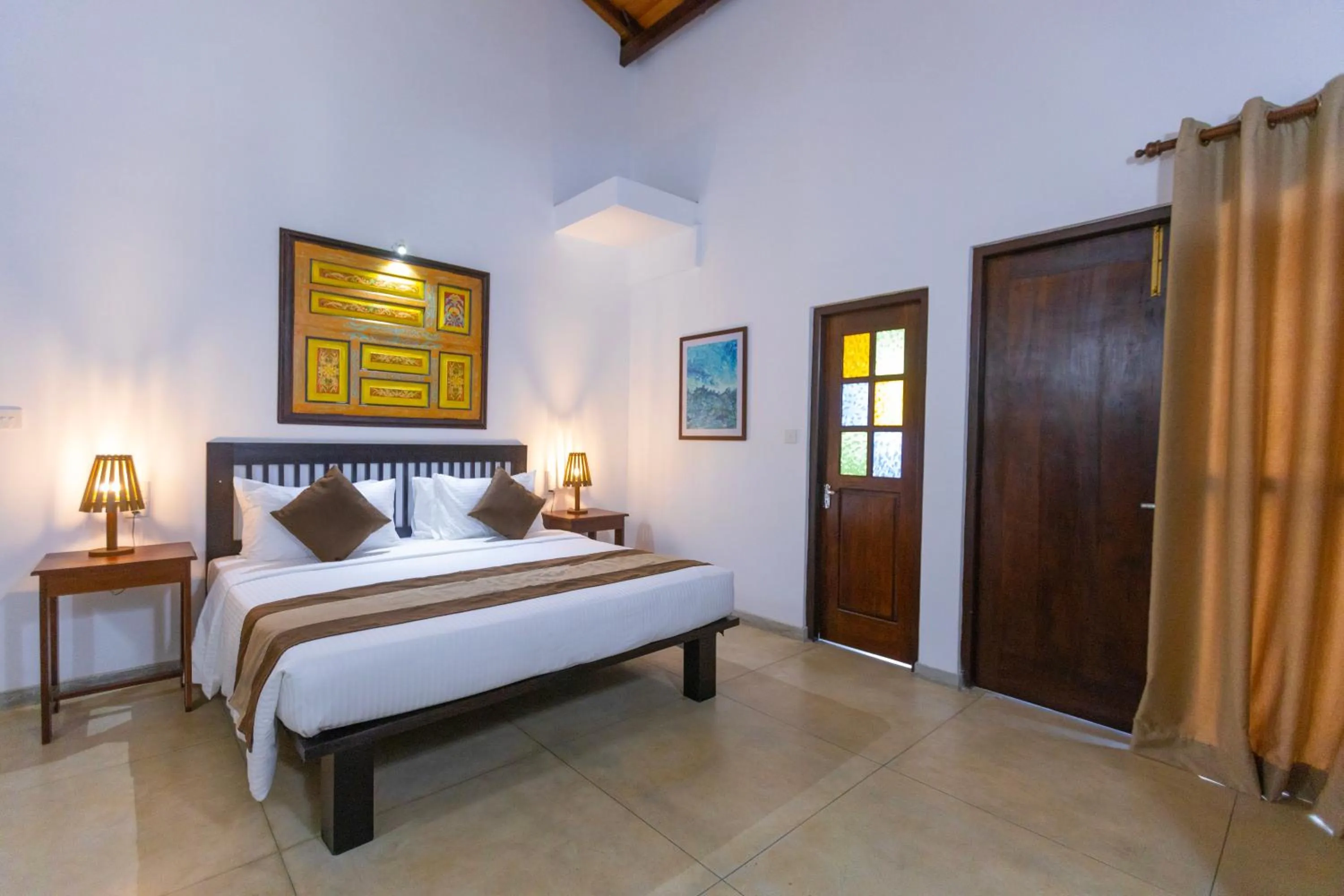 Bed in THE Mangrove cave Hotel