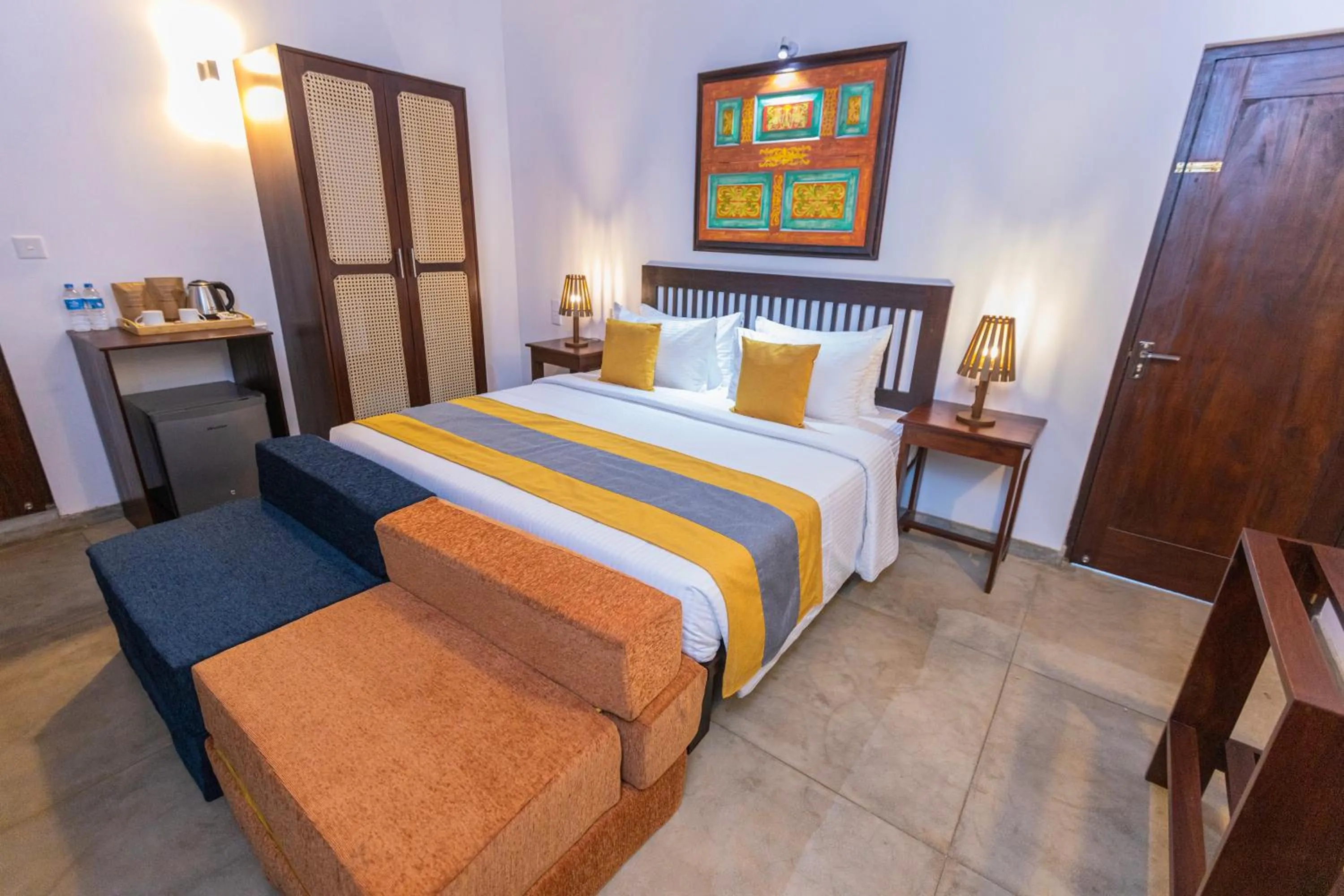 Bed in THE Mangrove cave Hotel