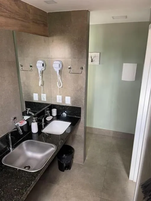 Bathroom in Ilusion flat Ponta Negra