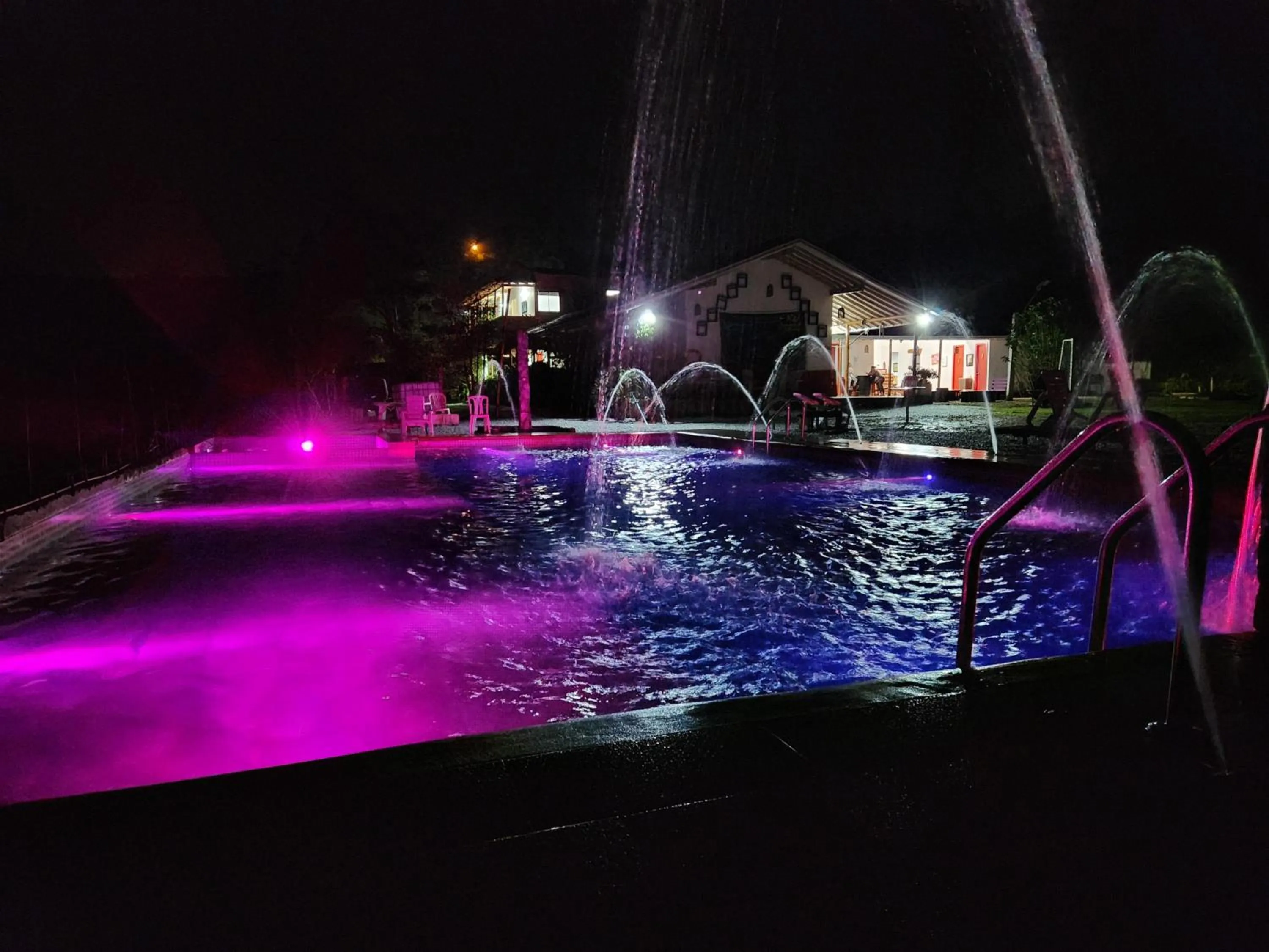 Pool view in HOSTERÍA BRISAS DEL RÍO