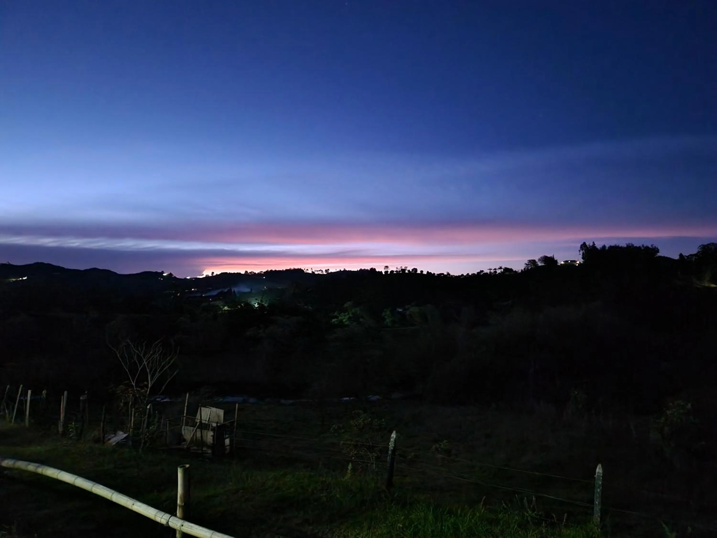 Sunset in HOSTERÍA BRISAS DEL RÍO