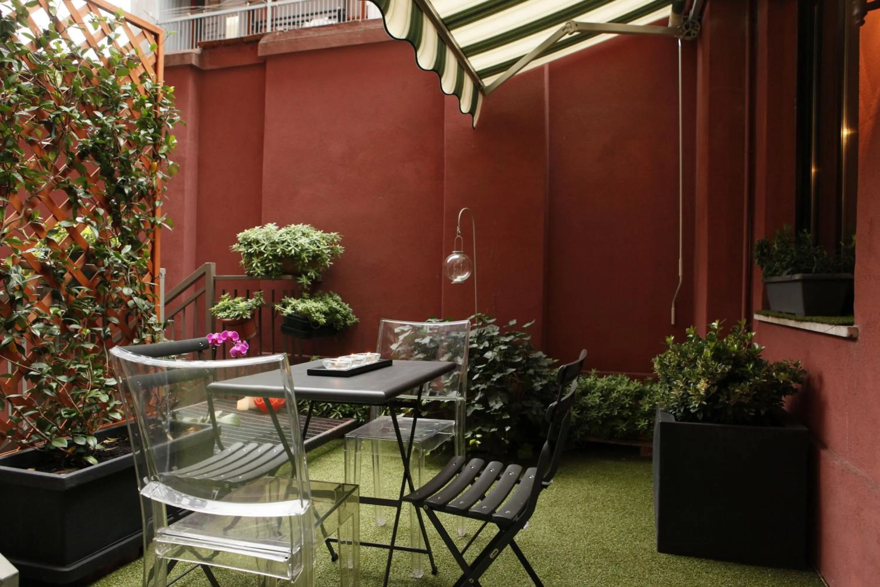 Balcony/Terrace in Hotel Lancaster