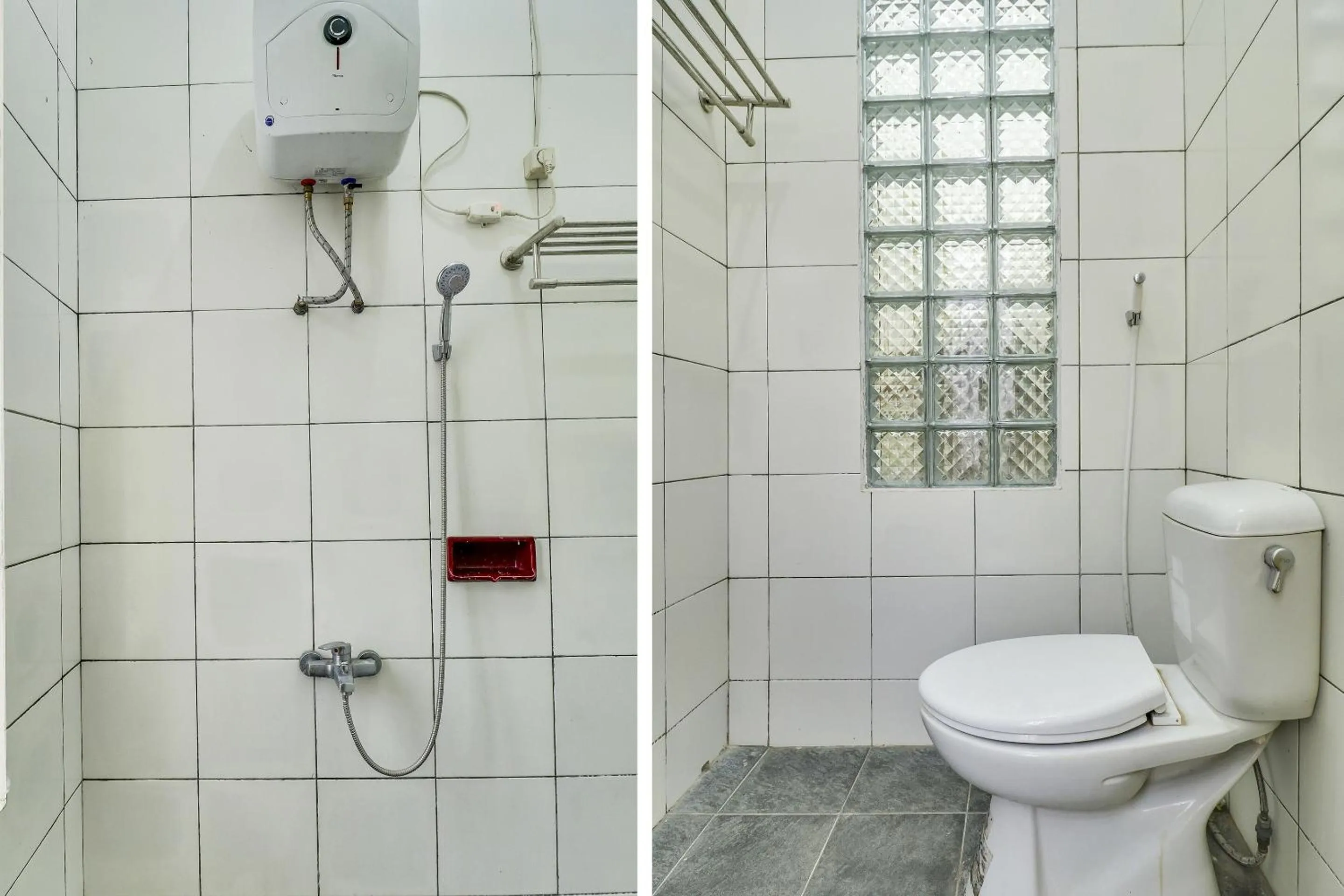 Bathroom in Hotel O My Guest House Syariah