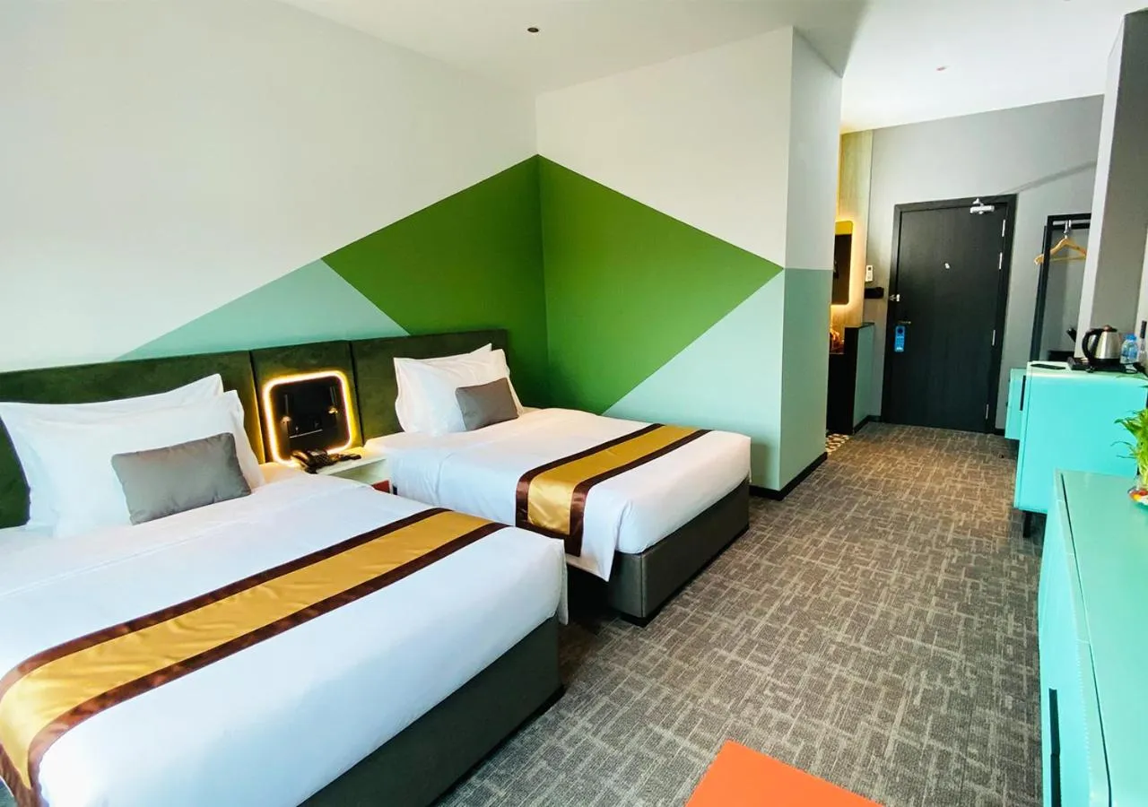 Bedroom, Bed in Siha Treasure Hotel