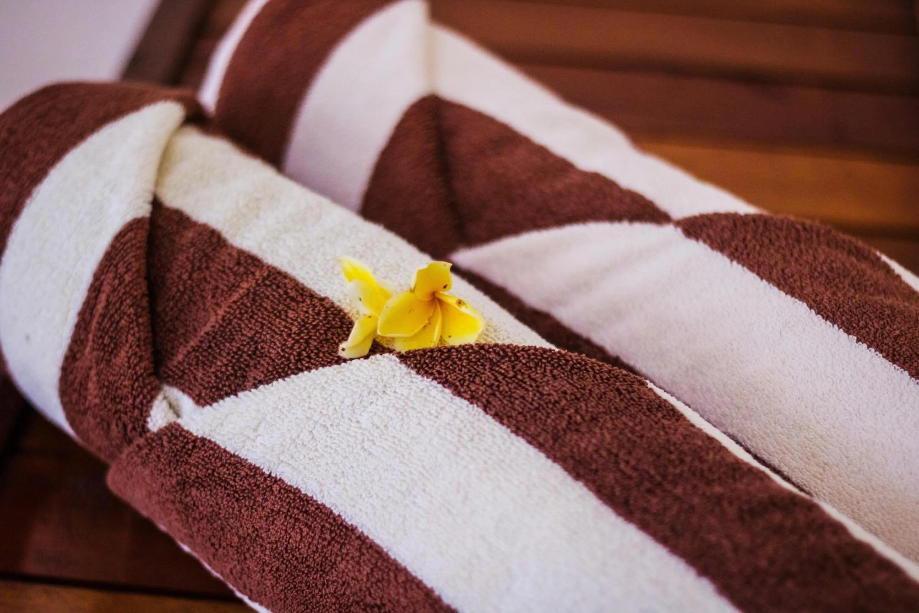 towels in Bali 85 Beach Inn