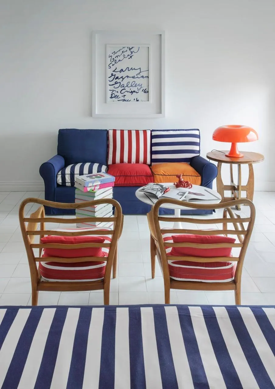 Decorative detail in Maison La Minervetta