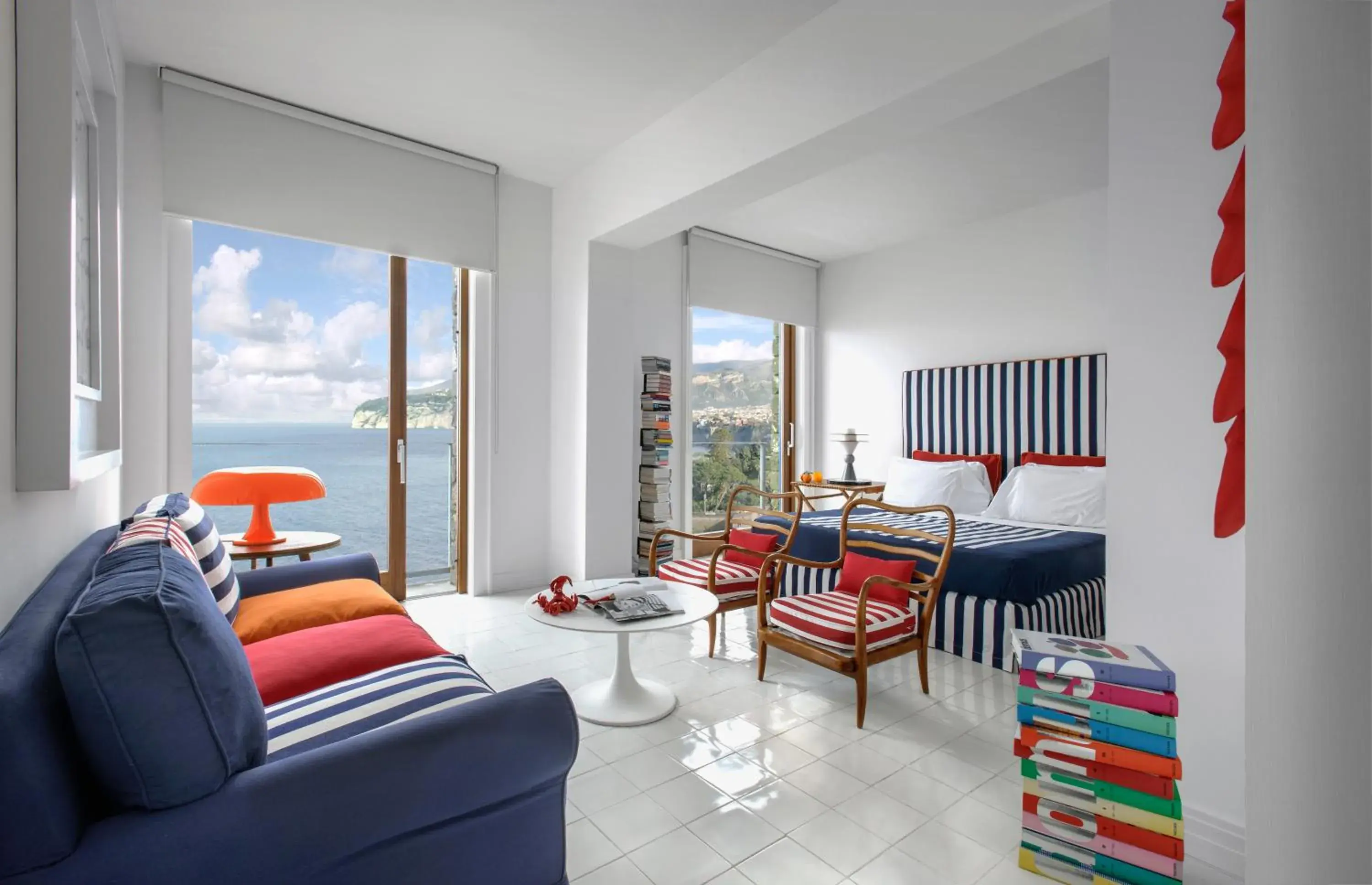 Superior Double Room with Sea View in Maison La Minervetta Superior Double Room with Sea View in Maison La Minervetta