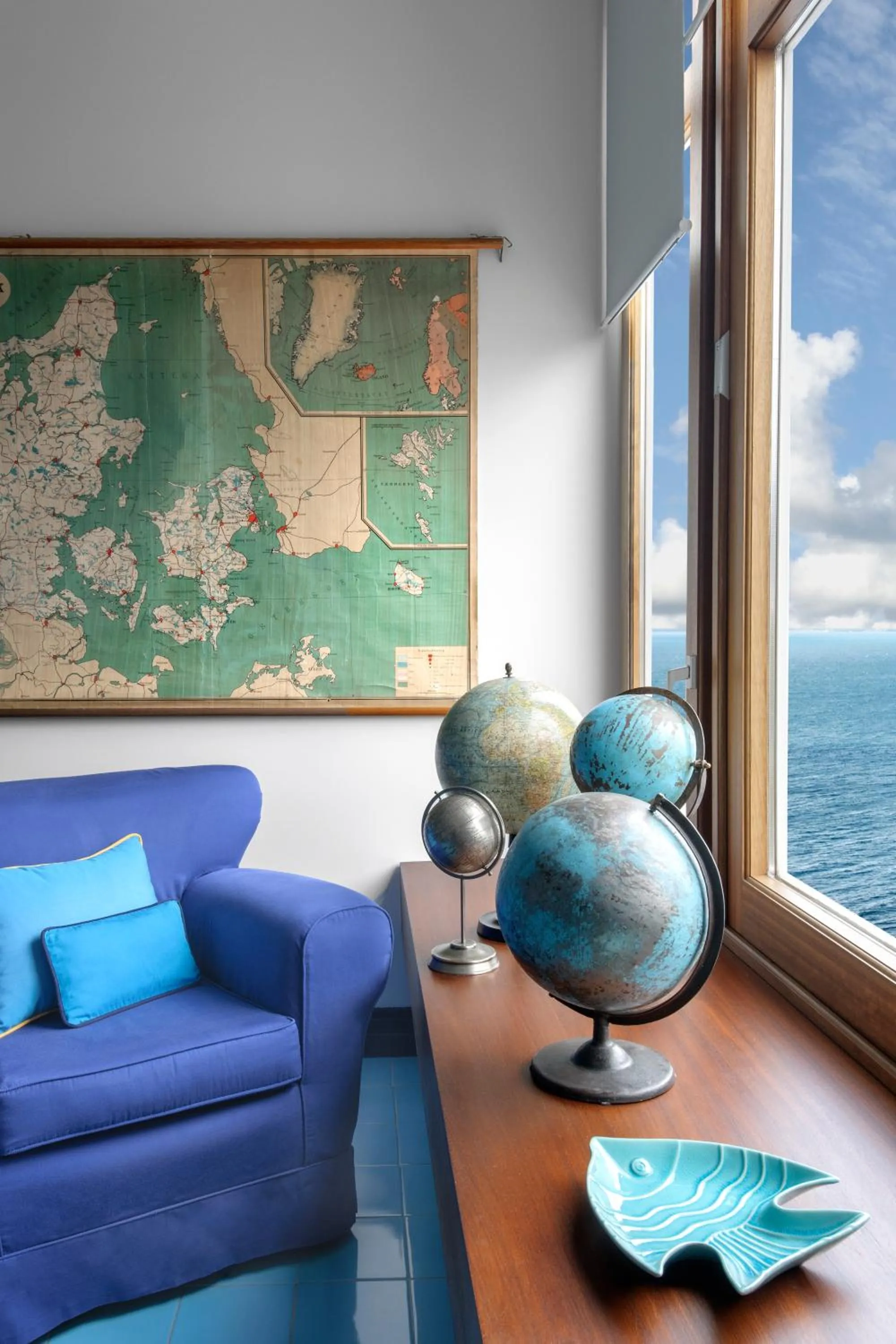 Decorative detail in Maison La Minervetta