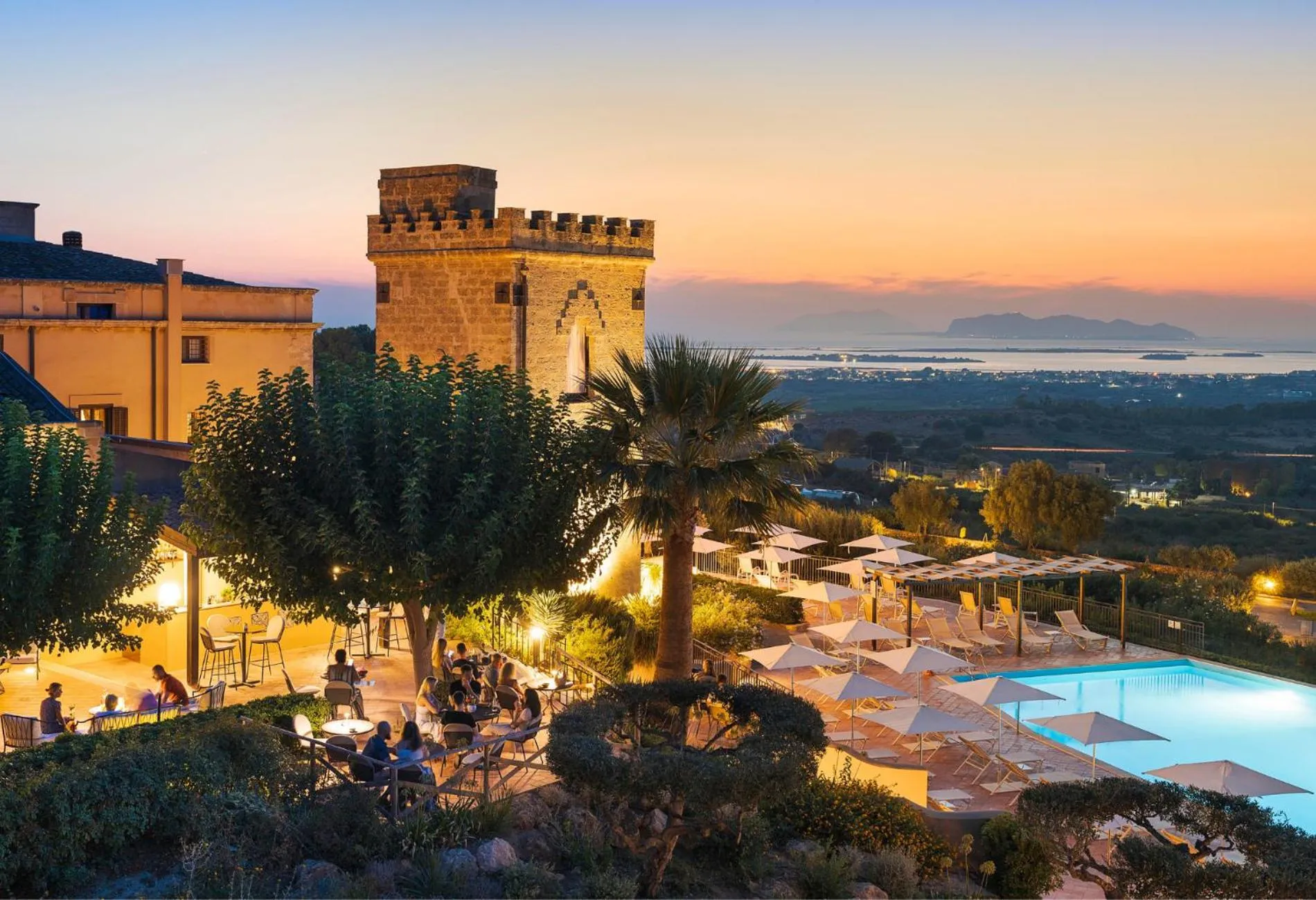 Natural landscape in Hotel Baglio Oneto dei Principi di San Lorenzo - Luxury Wine Resort