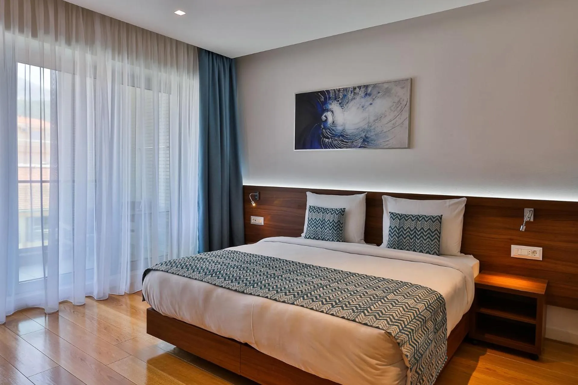 Bed in Hotel TQ Plaza