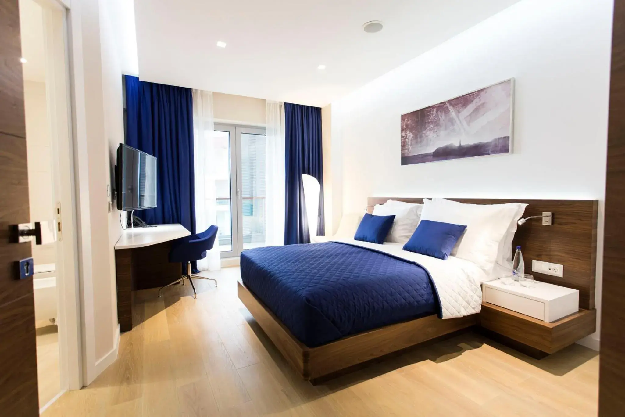 Bed in Hotel TQ Plaza Bed in Hotel TQ Plaza