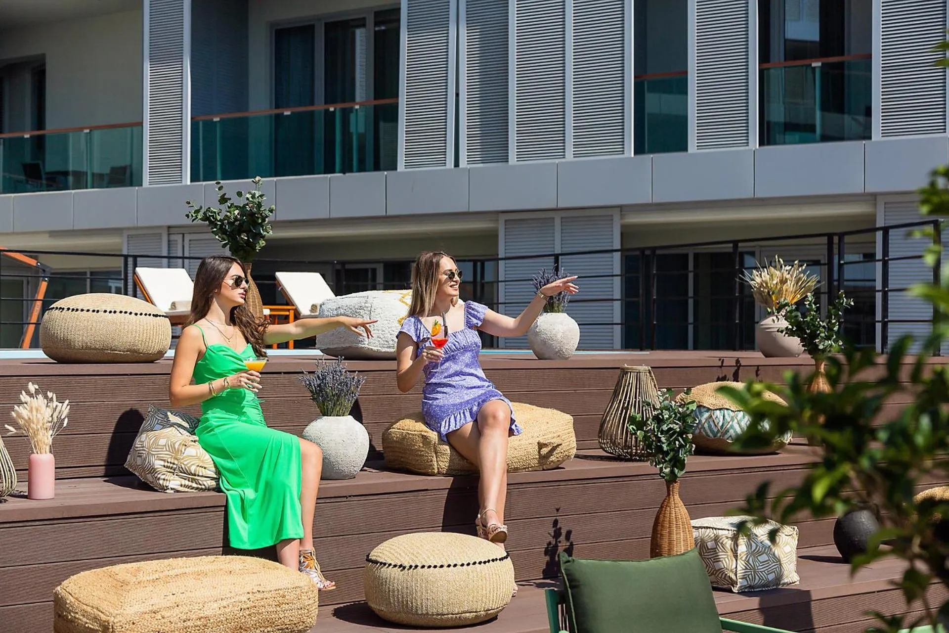 Balcony/Terrace in Hotel TQ Plaza