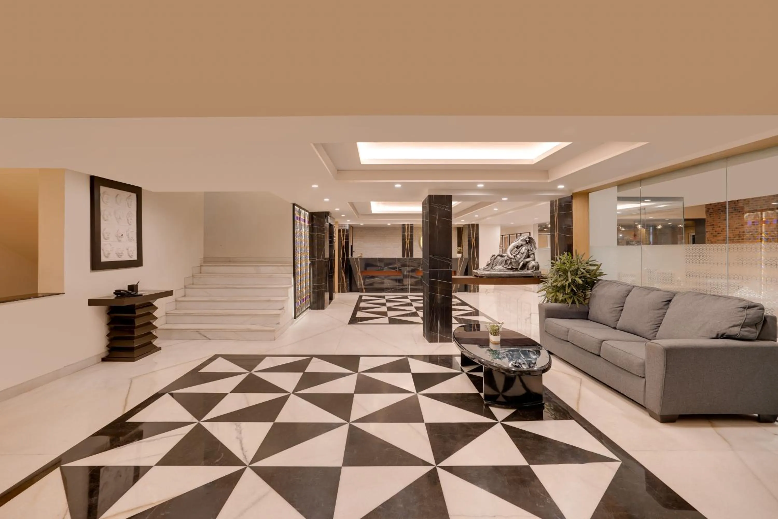 Lobby or reception in Lemon Tree Hotel, Centre Point, Jamshedpur