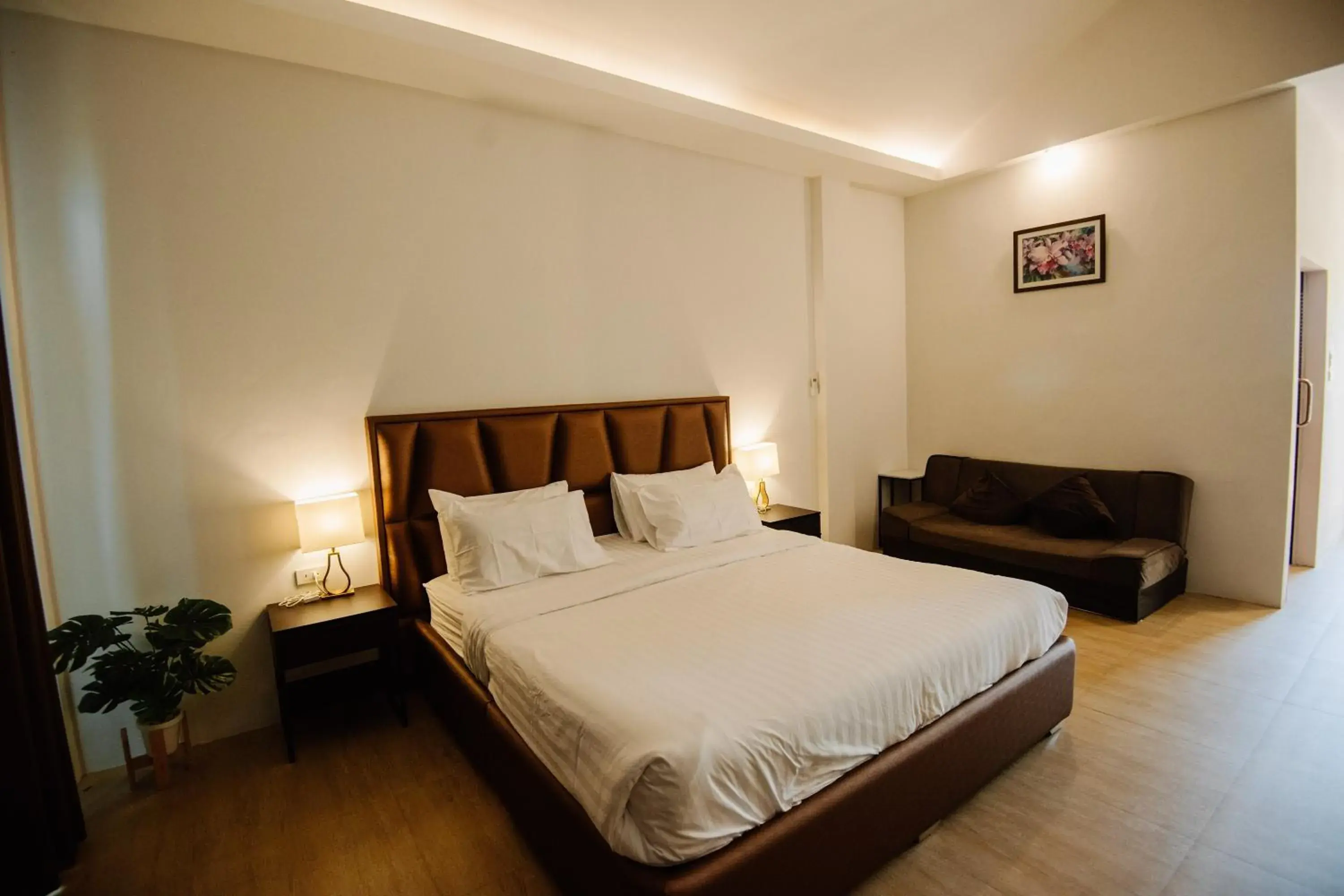 Bed in Phorpun Resort Lampang Bed in Phorpun Resort Lampang