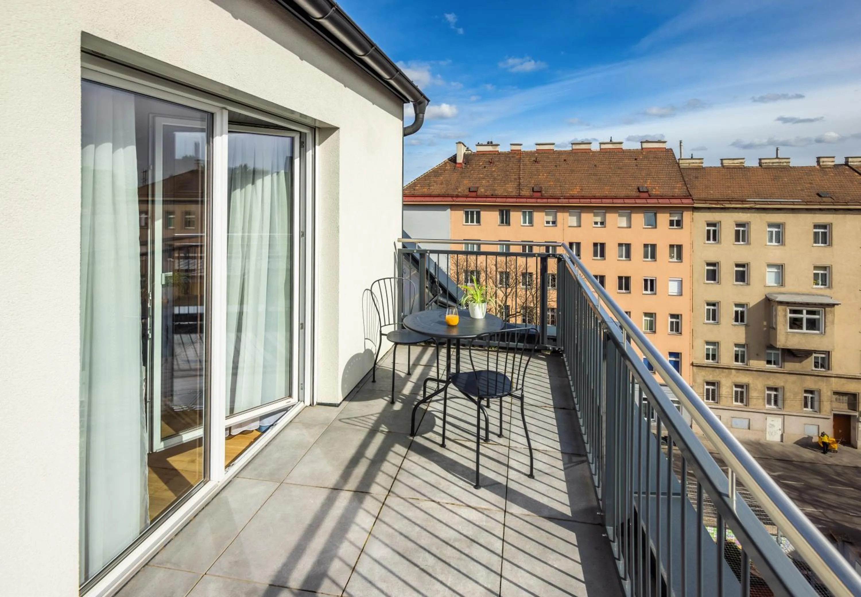 Balcony/Terrace in Citadines South Vienna