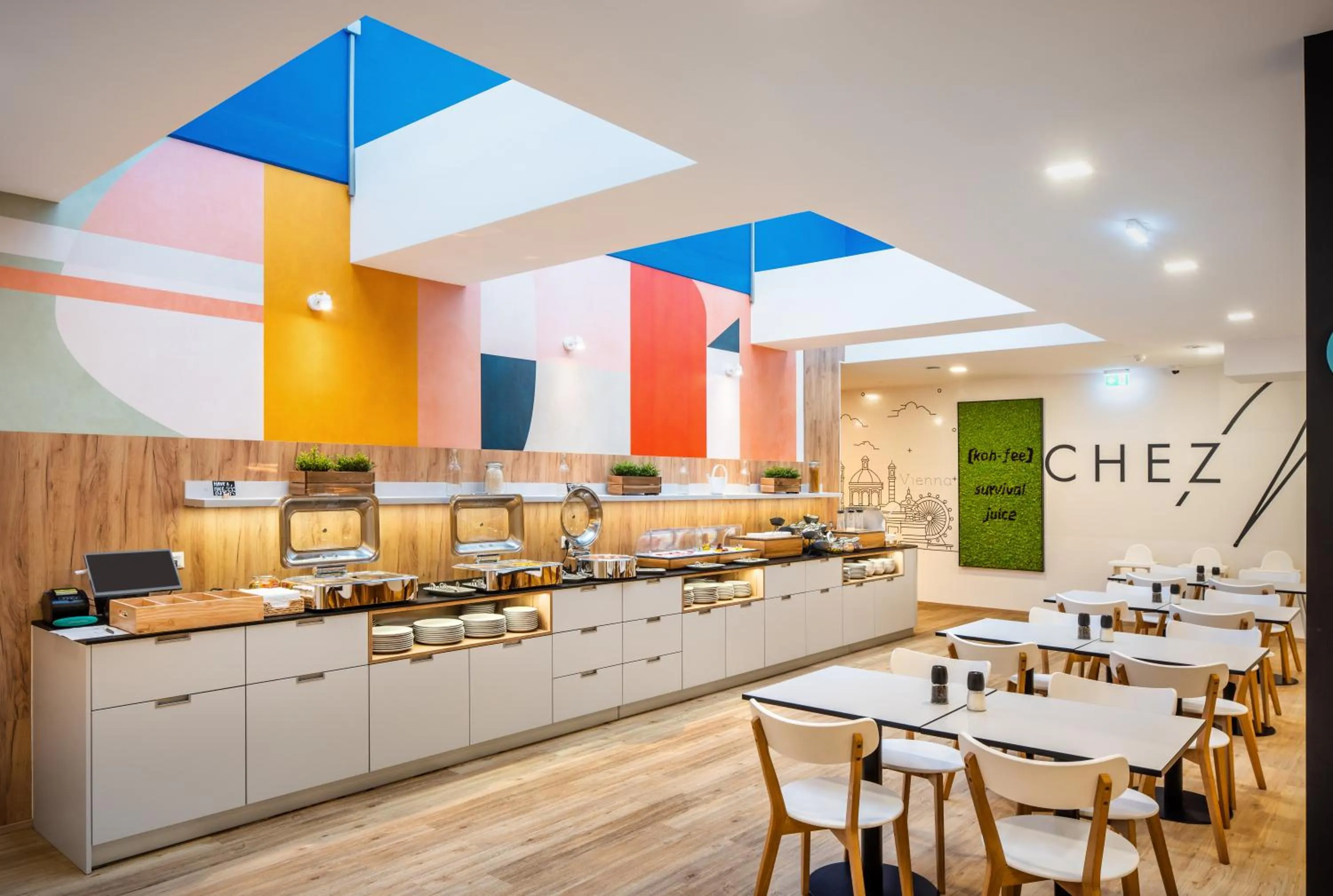 Breakfast in Citadines South Vienna