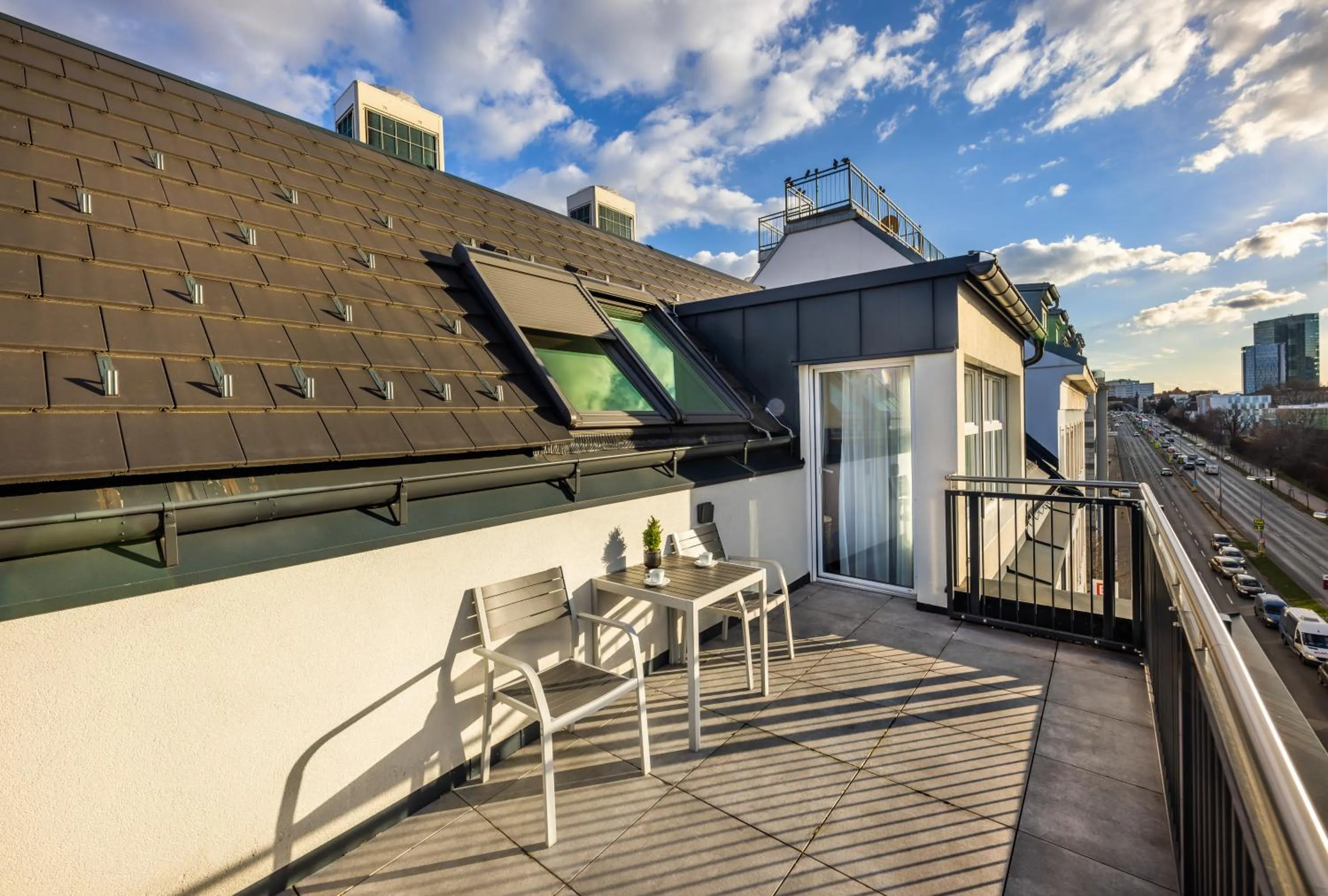Balcony/Terrace in Citadines South Vienna