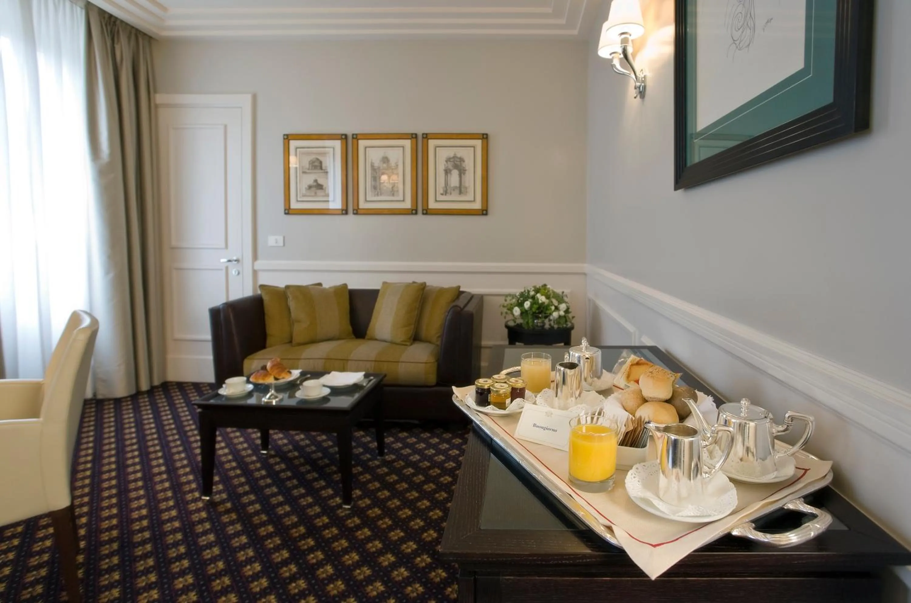 Living room in Grand Hotel Sitea