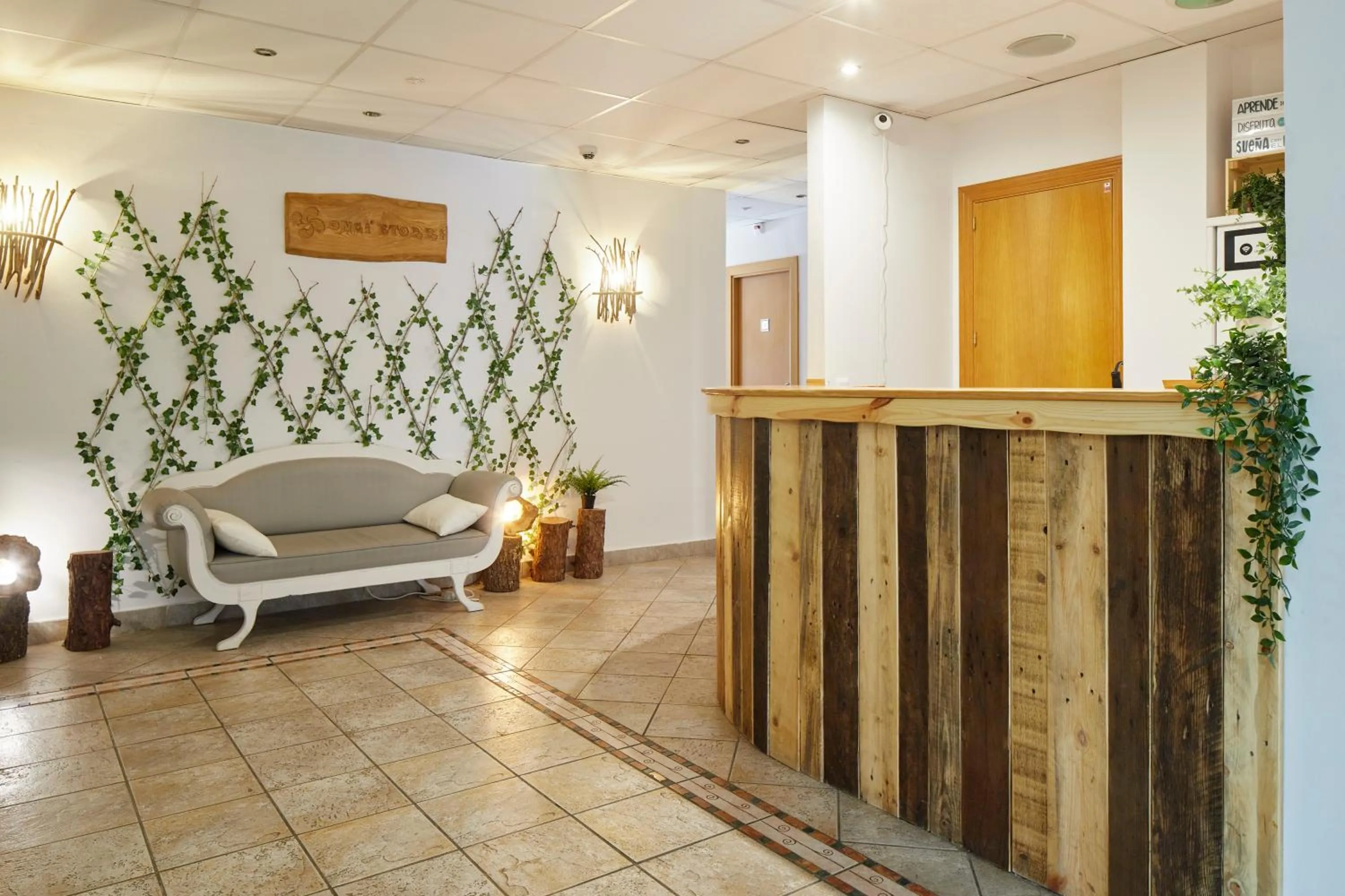 Lobby or reception in Leizarooms