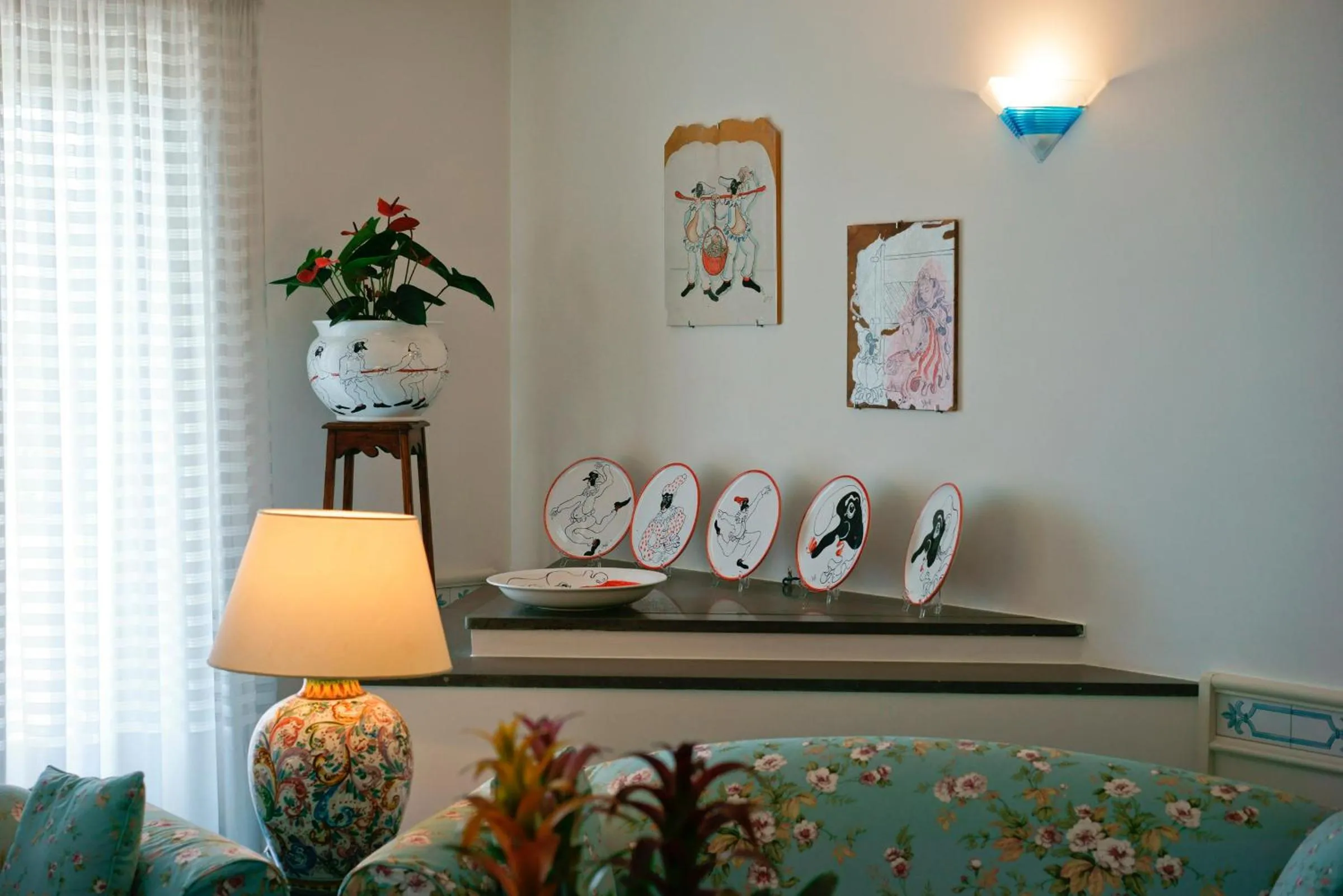 Lobby or reception in Hotel Aurora