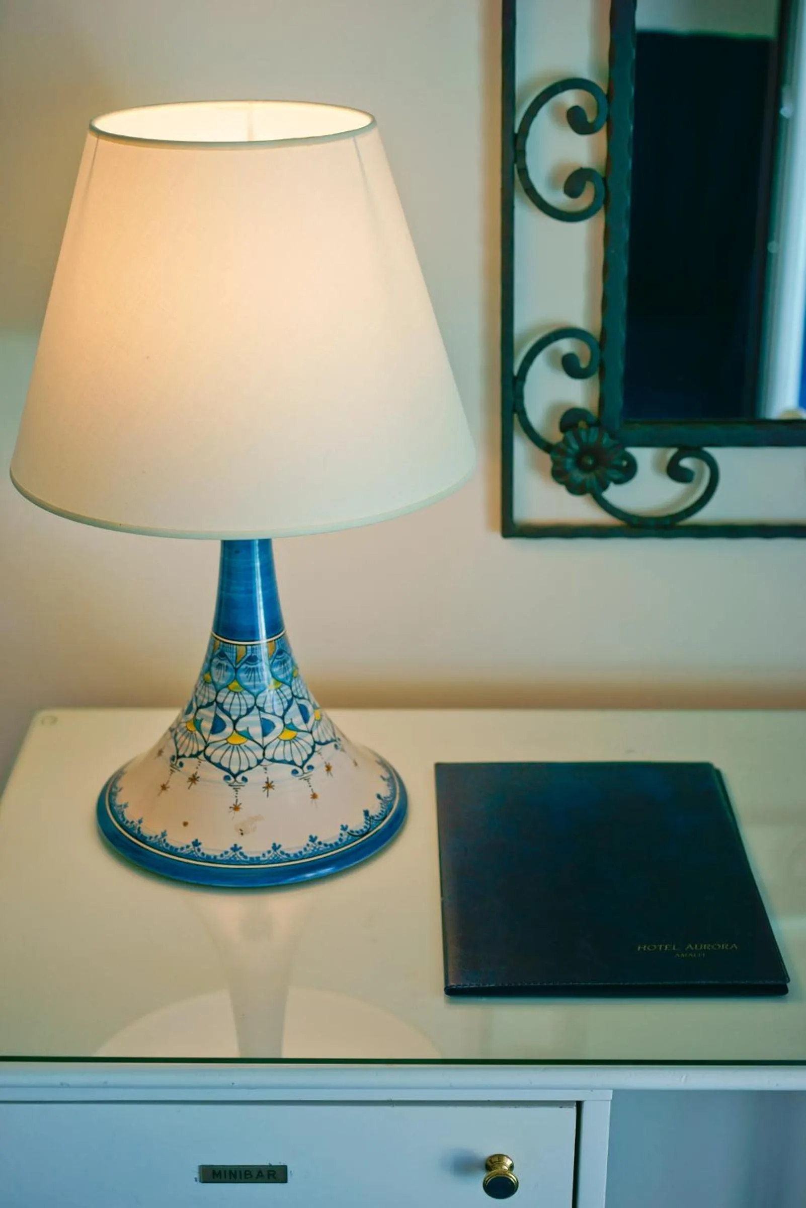 Decorative detail in Hotel Aurora