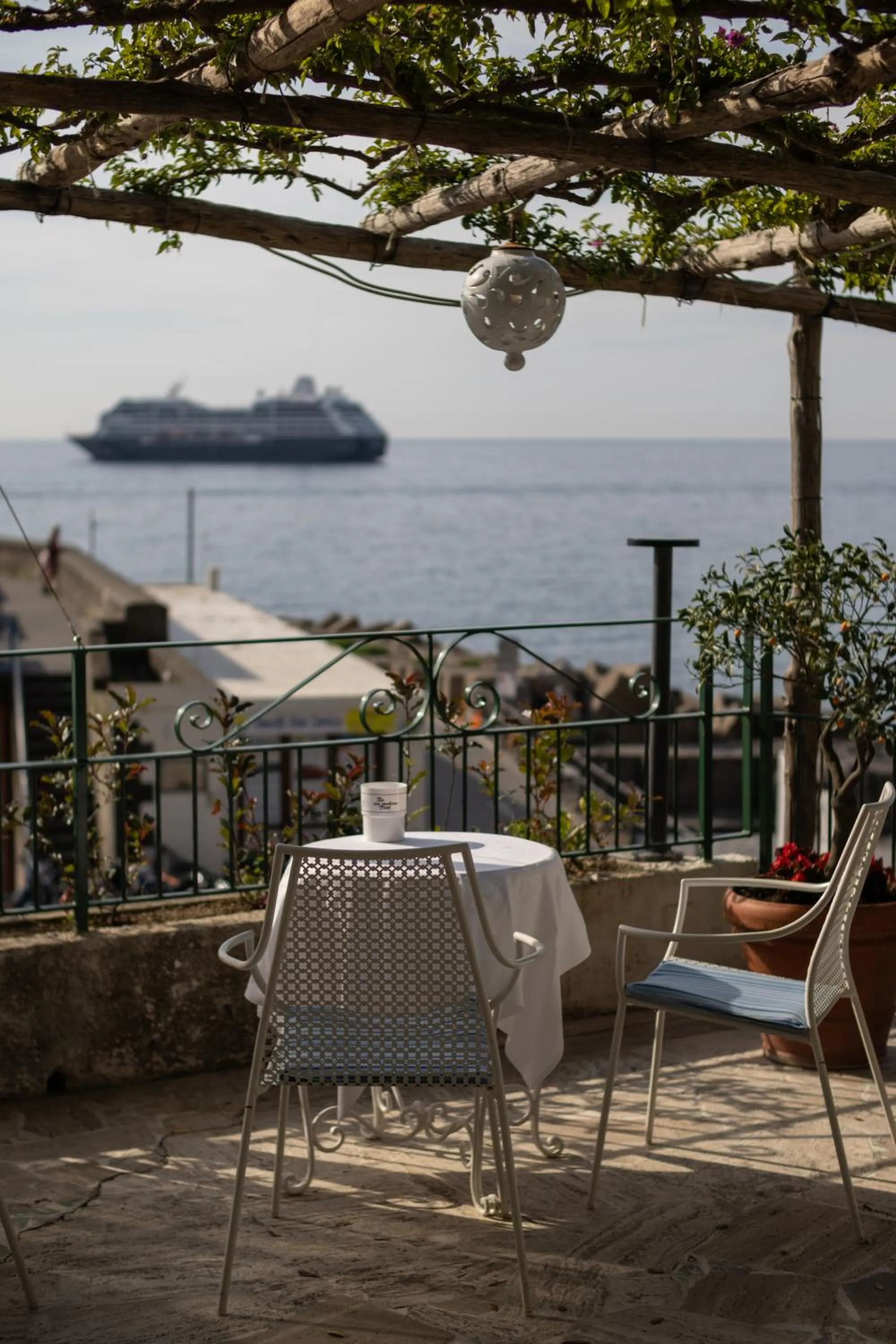 Patio in Hotel Aurora