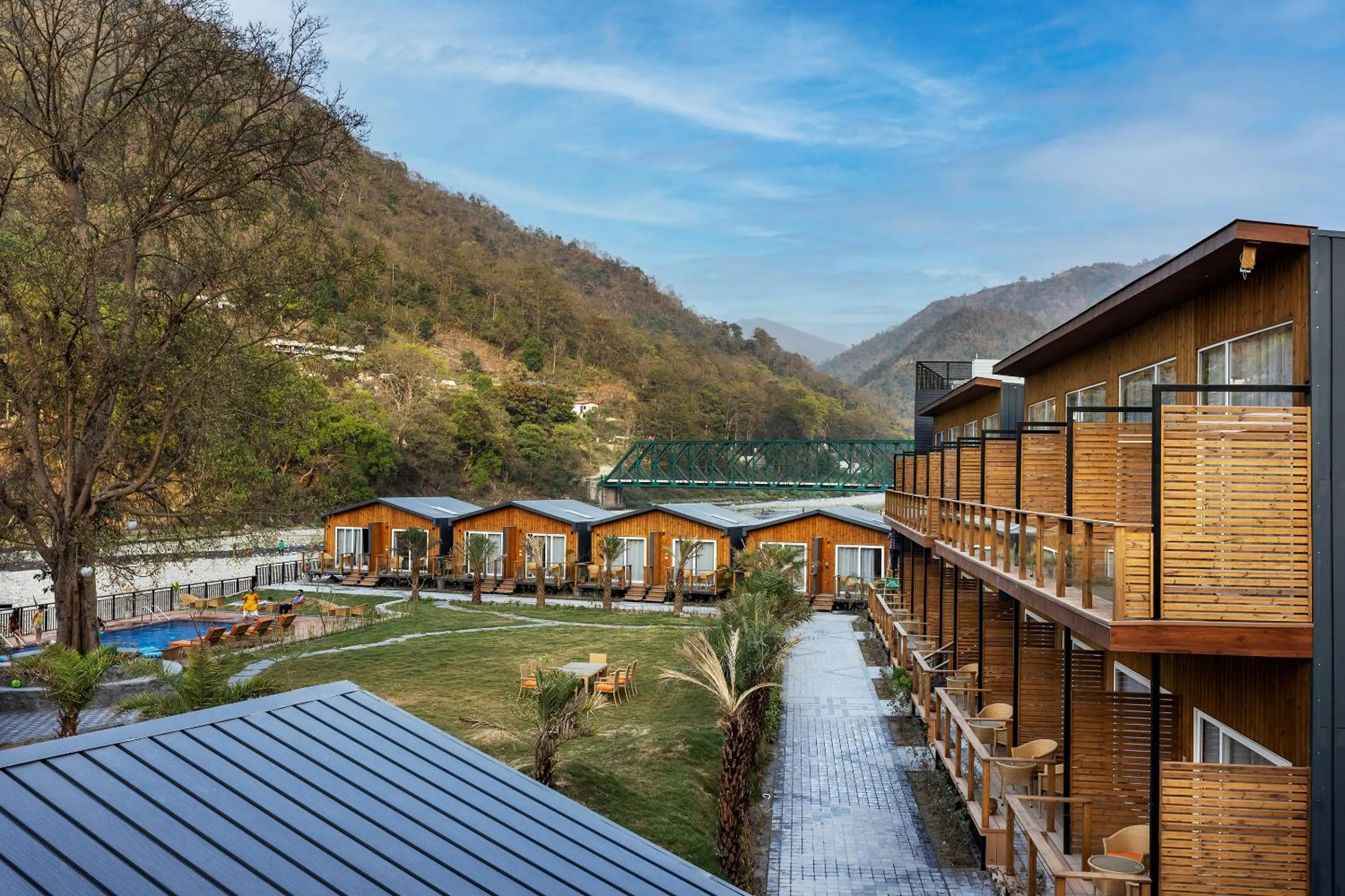 Property building in juSTa Rasa Retreat & Spa Rishikesh