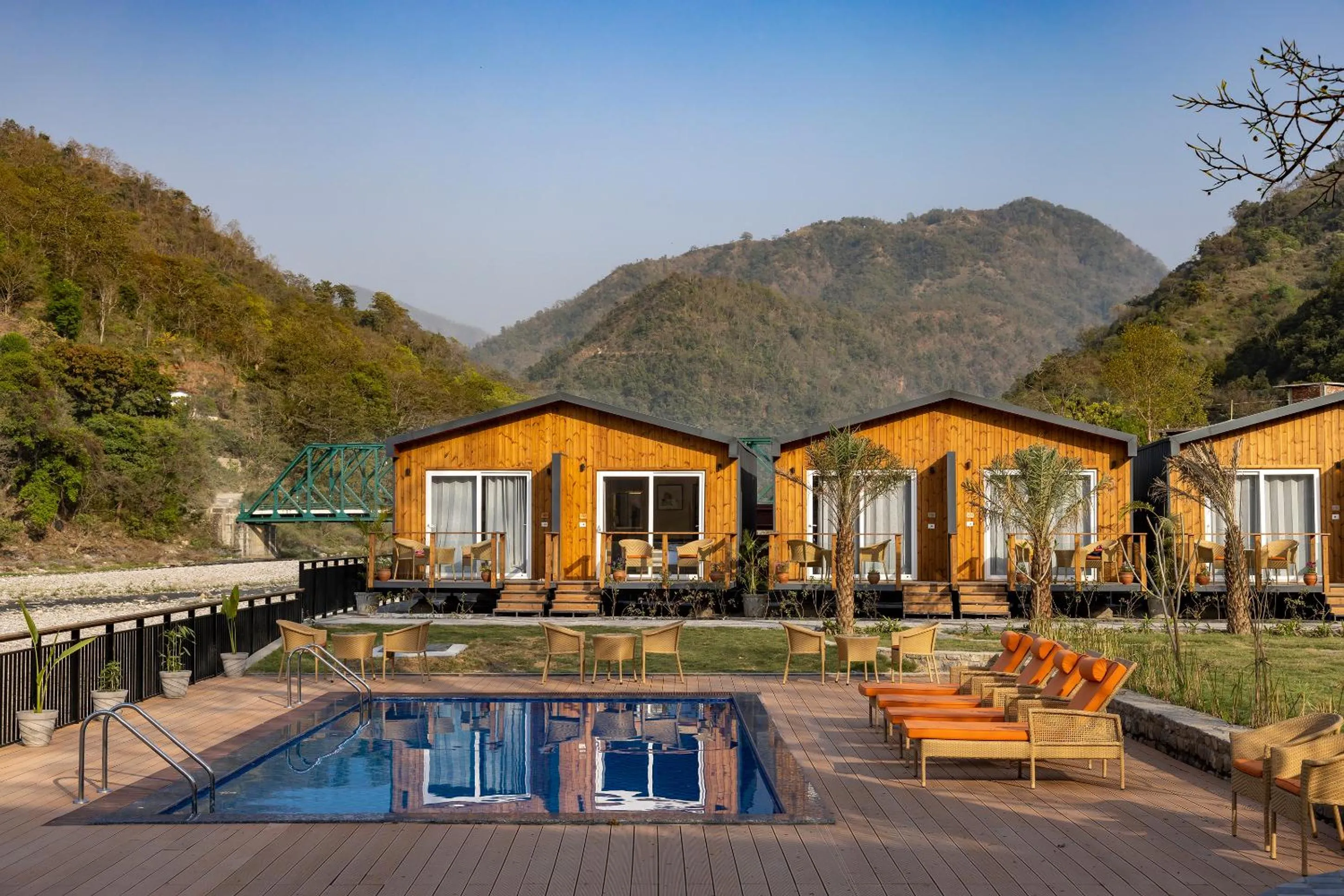 Mountain view in juSTa Rasa Retreat & Spa Rishikesh