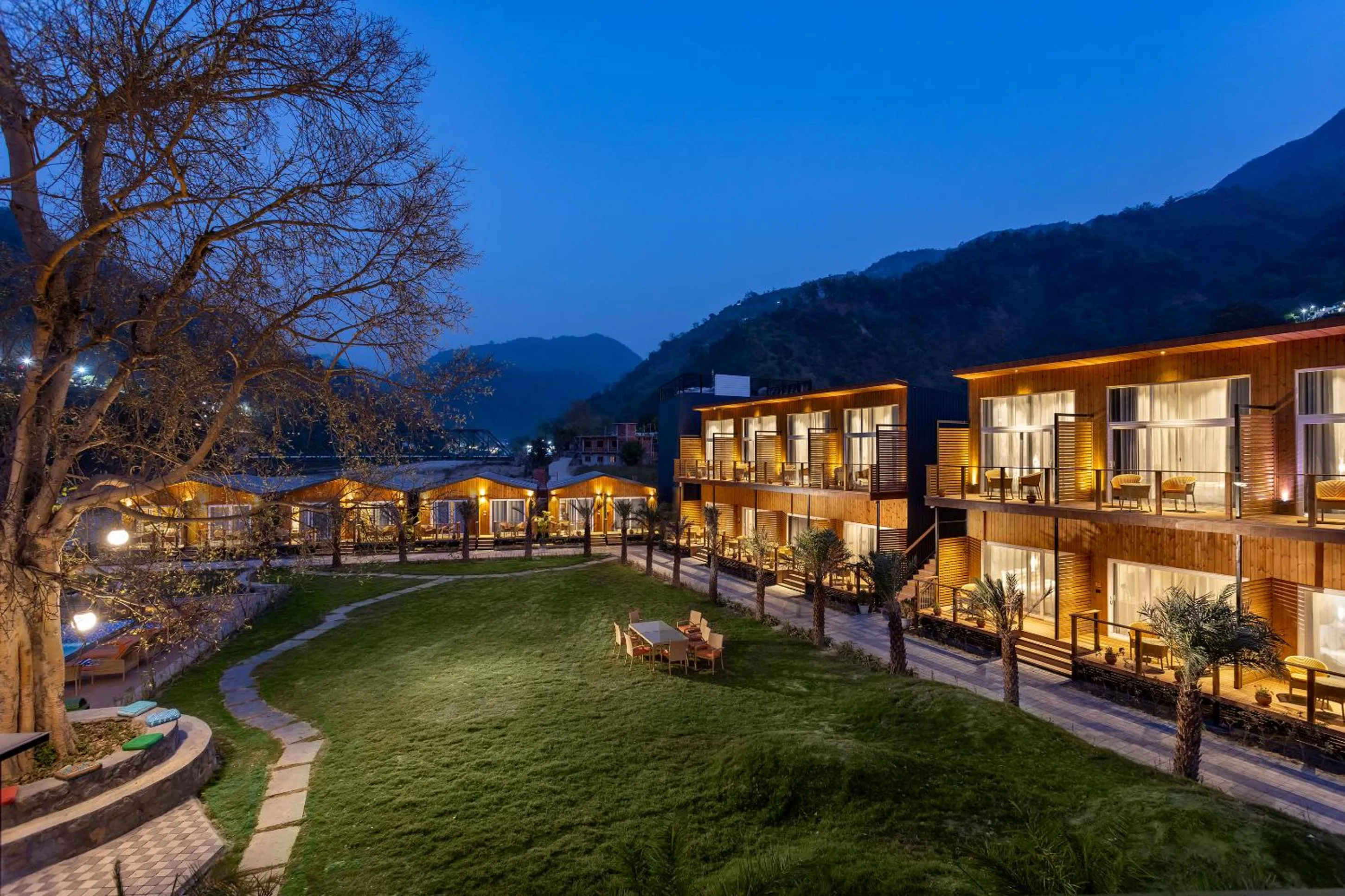 Property building in juSTa Rasa Retreat & Spa Rishikesh