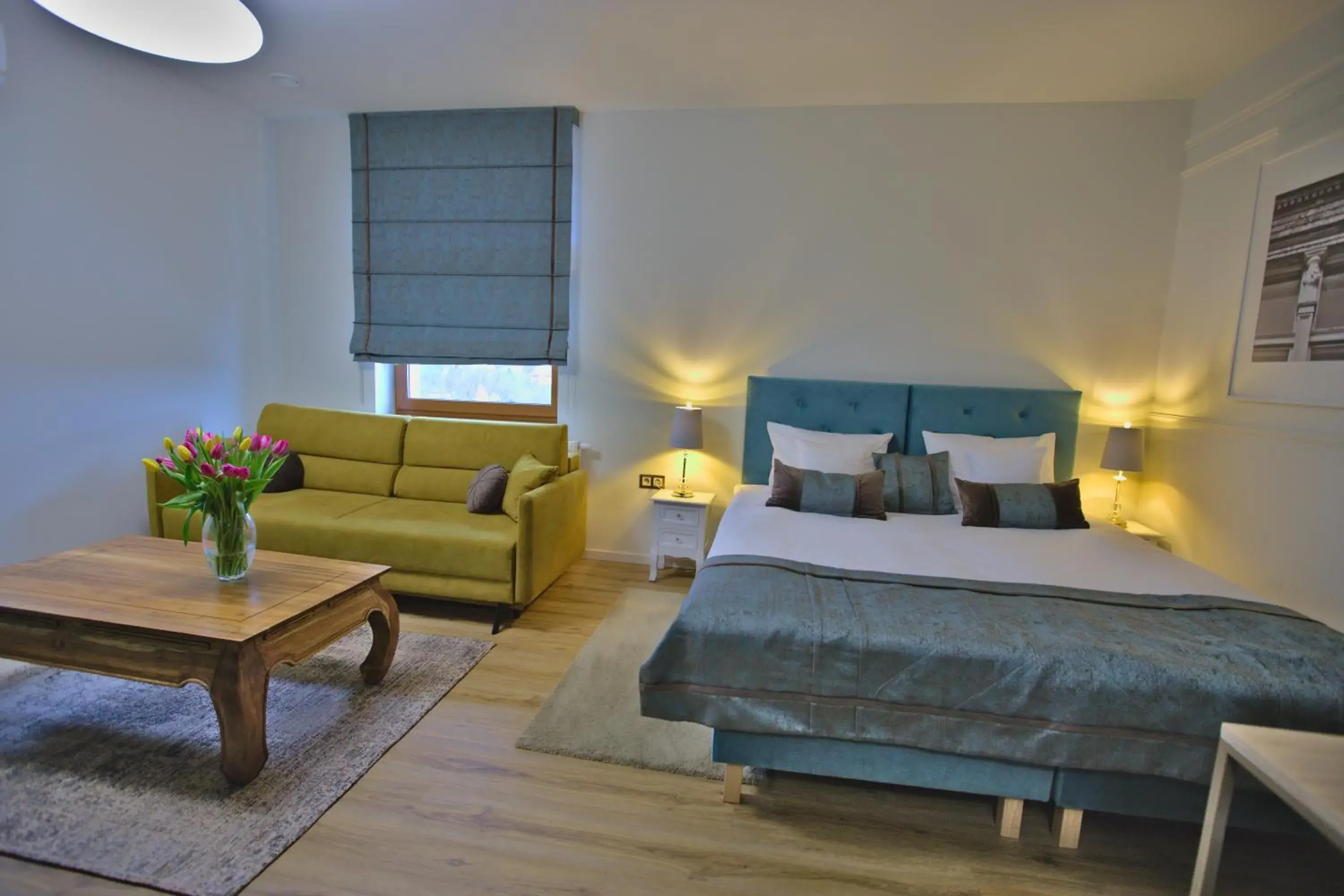 Double or Twin Room with Private Bathroom in Hotel i Restauracja na Skarpie Double or Twin Room with Private Bathroom in Hotel i Restauracja na Skarpie