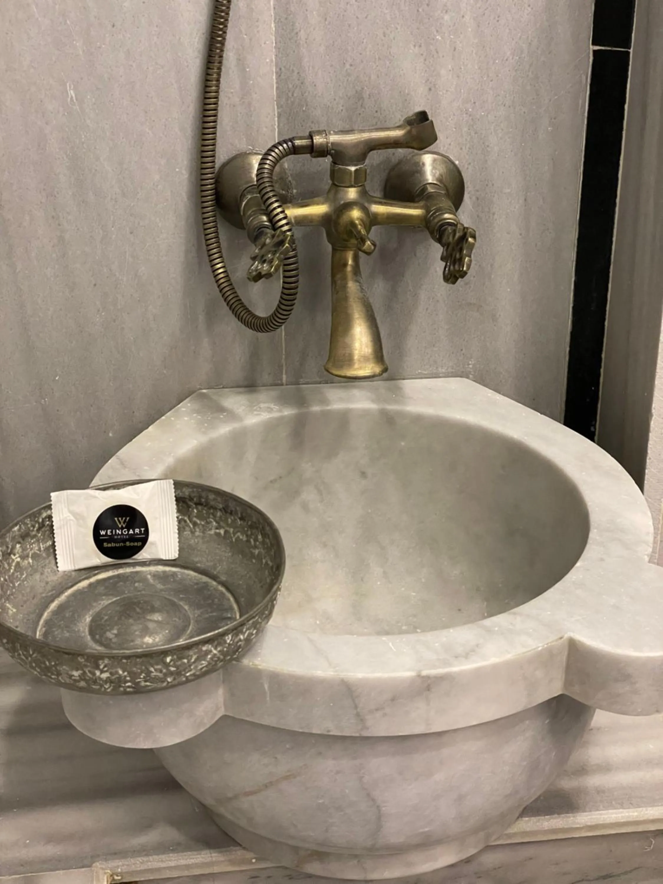 Bathroom in Weingart Seaside Hotel