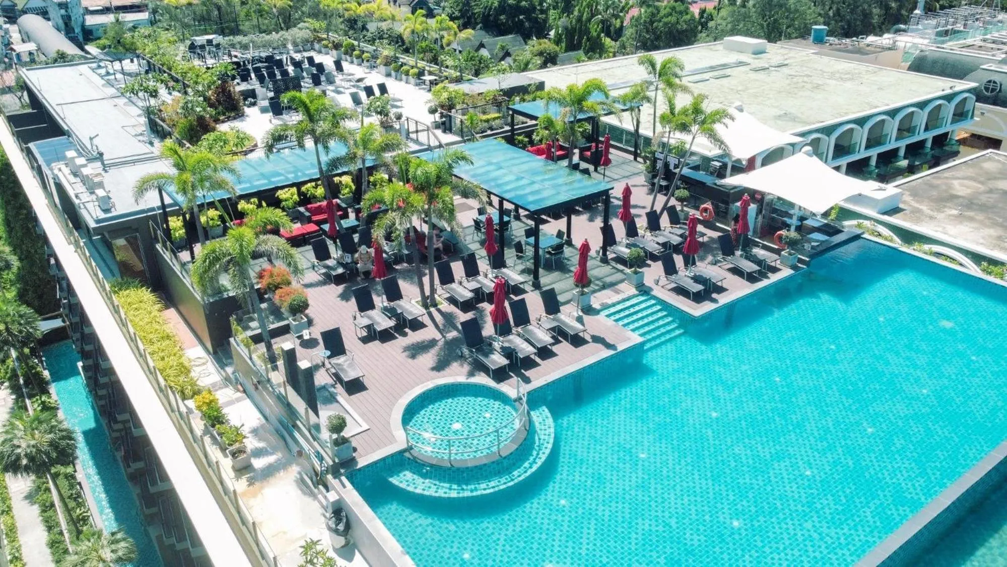 Swimming pool in The Charm Resort Phuket