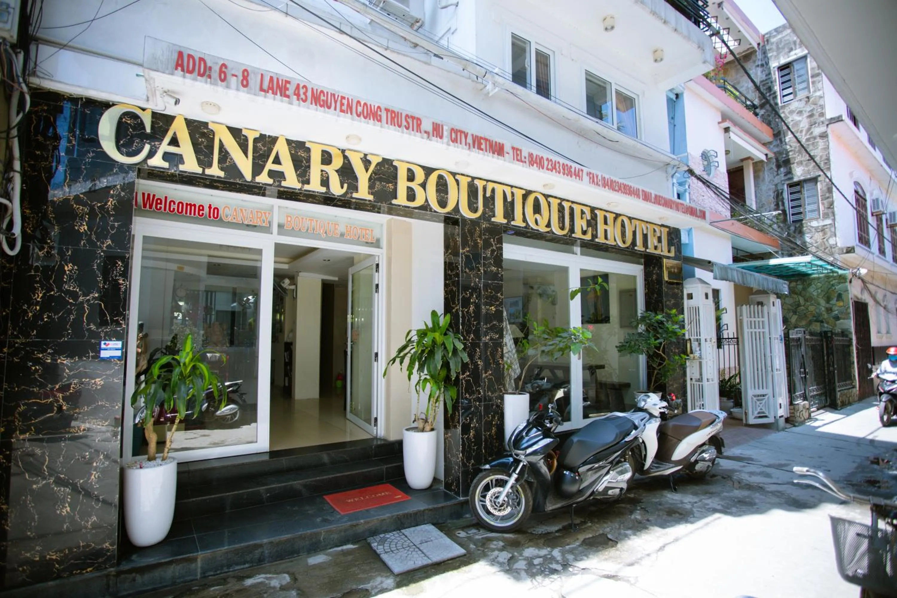Property building in Canary Boutique Hotel