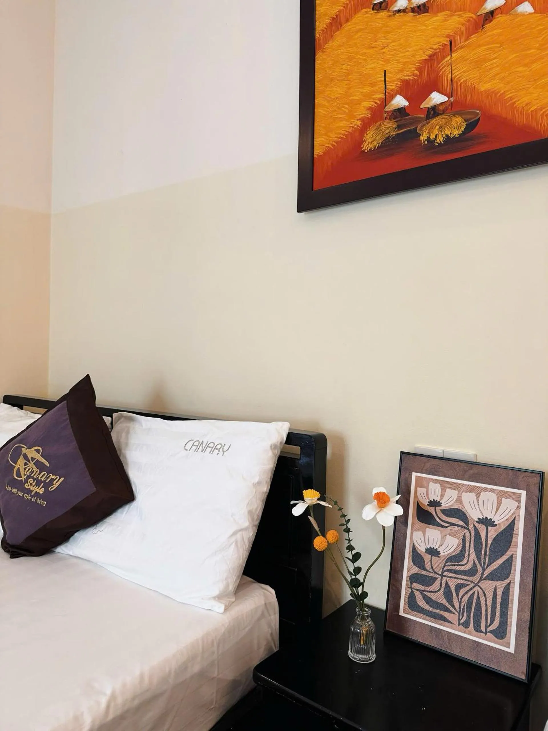 Bed in Canary Boutique Hotel