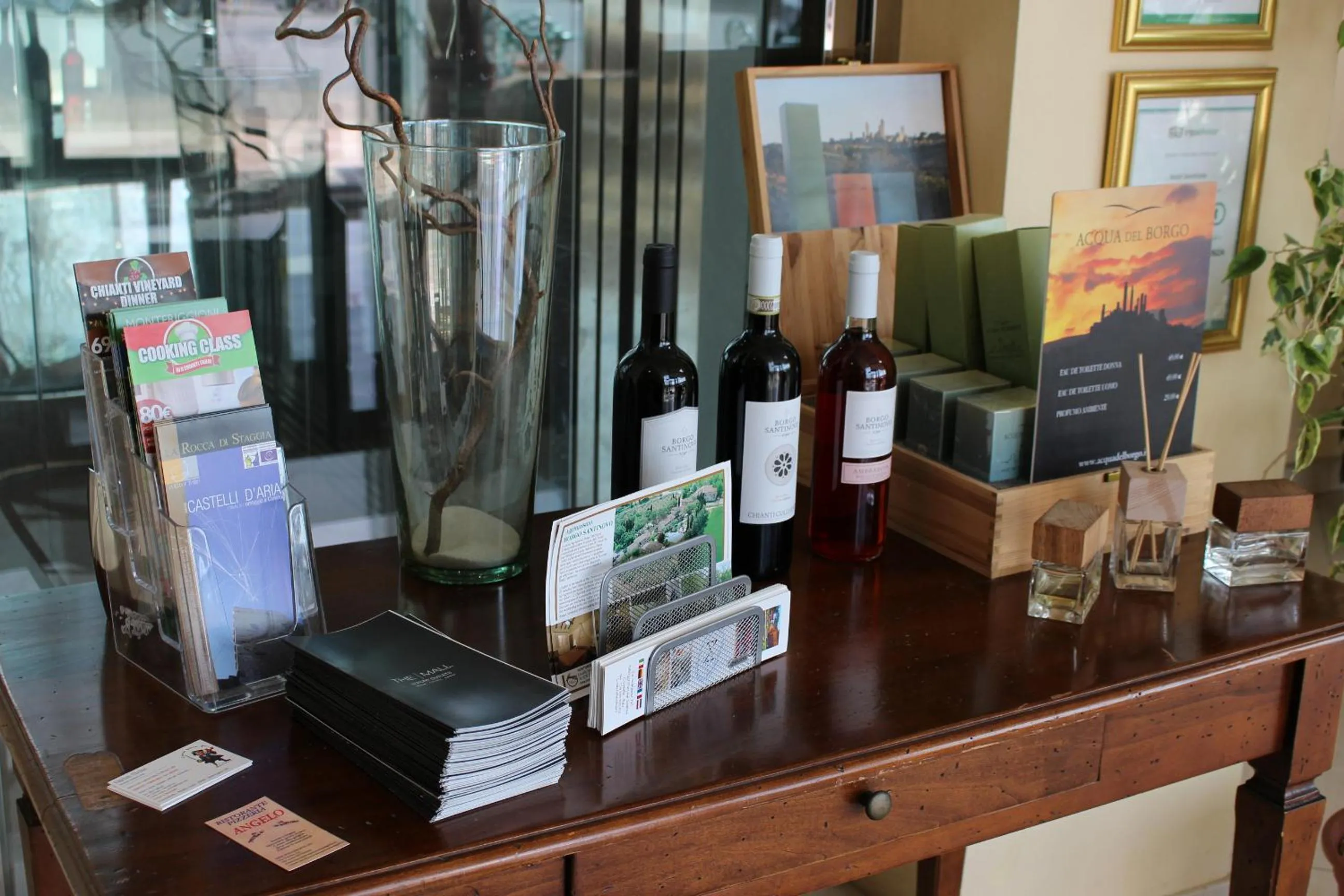 Lobby or reception in Hotel Semifonte