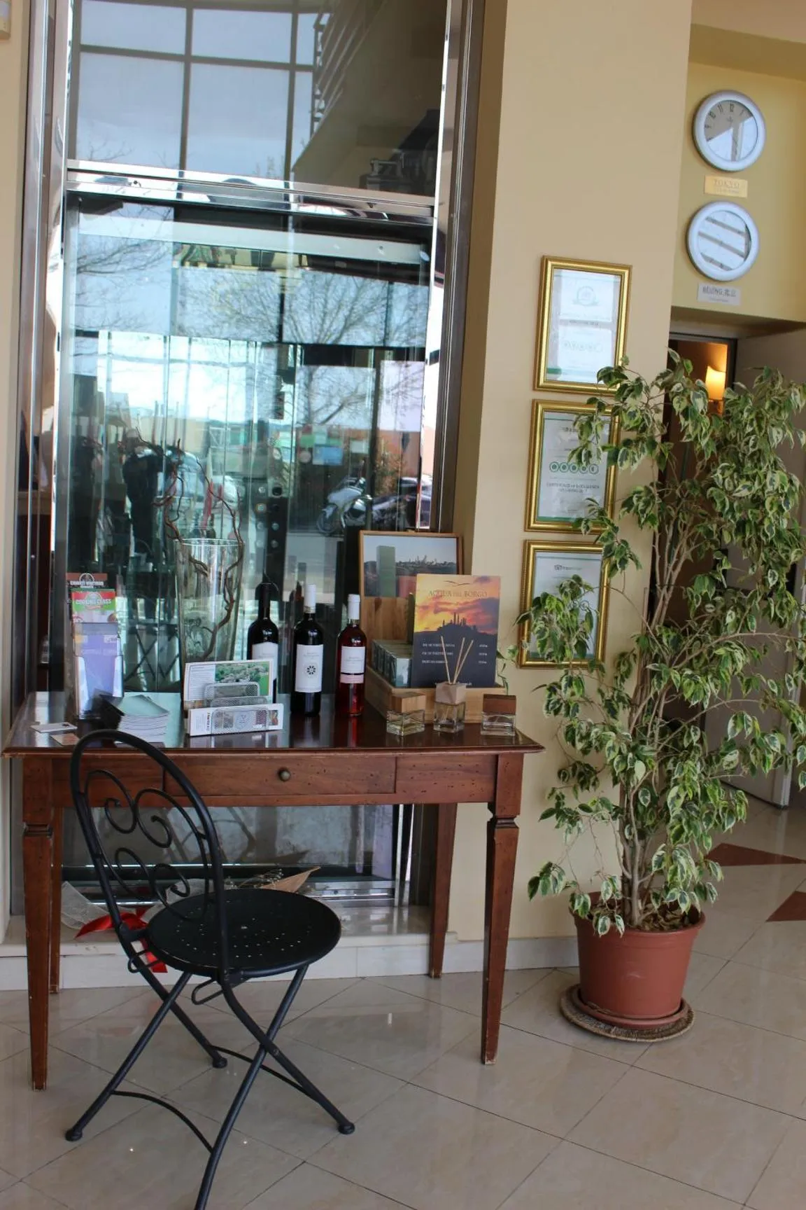 Lobby or reception in Hotel Semifonte