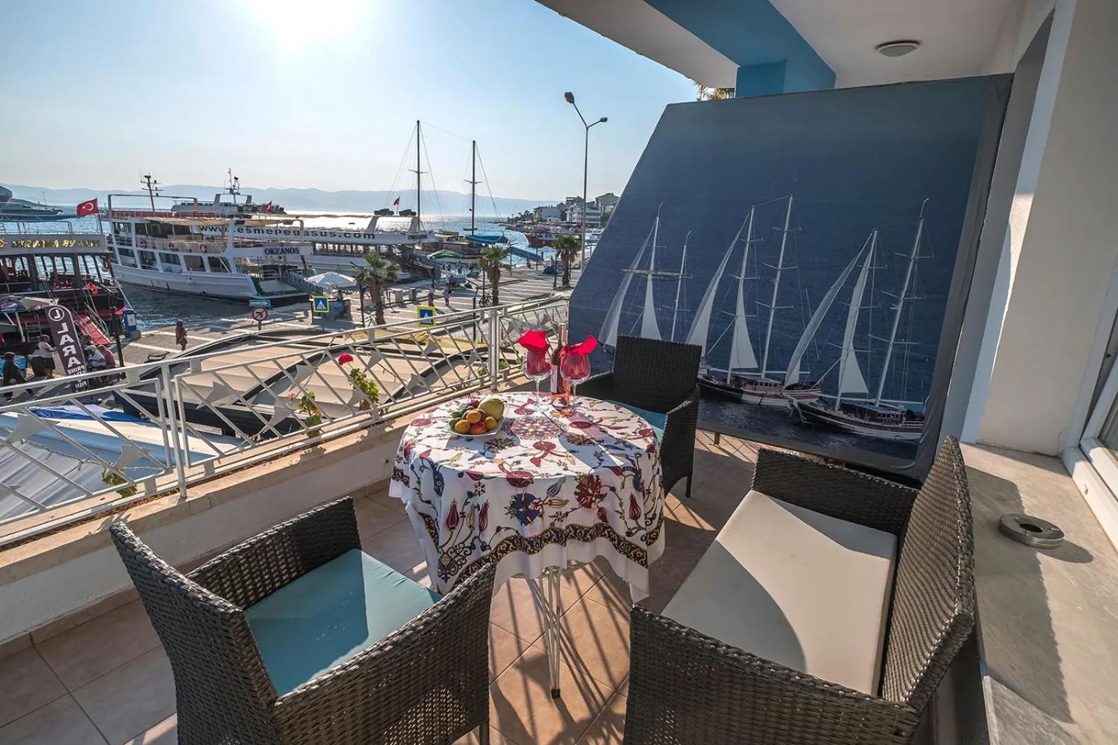 Balcony/Terrace in Villa Vongole