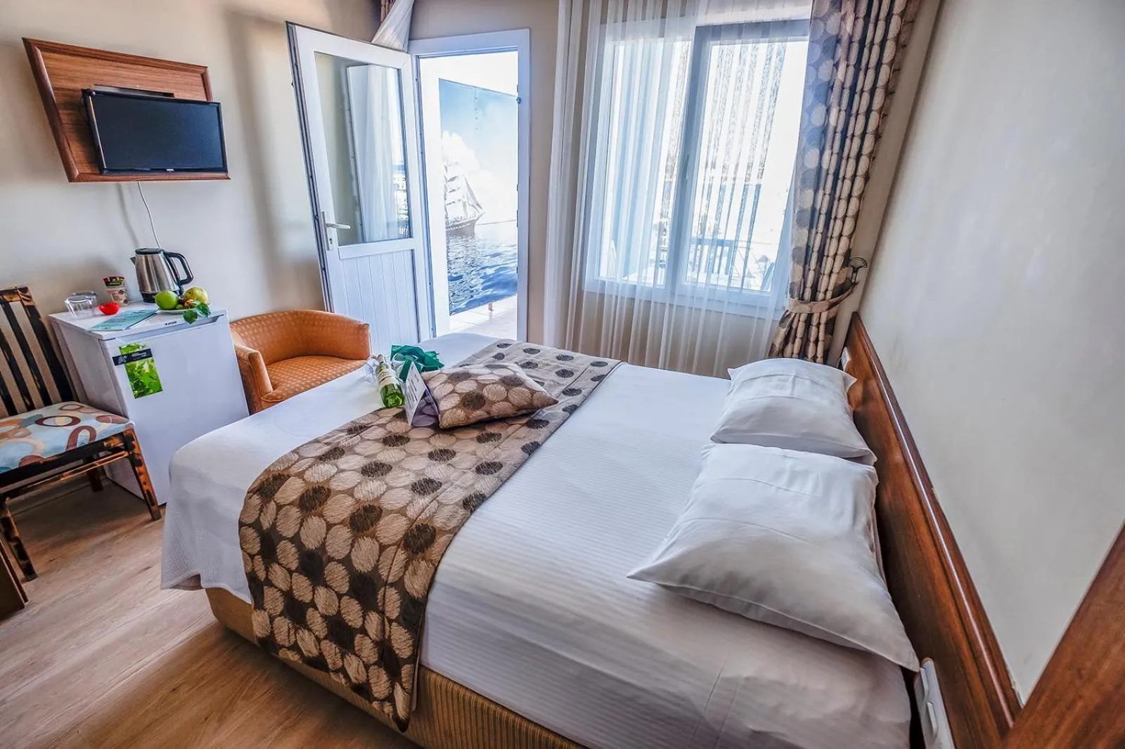 Bed in Villa Vongole