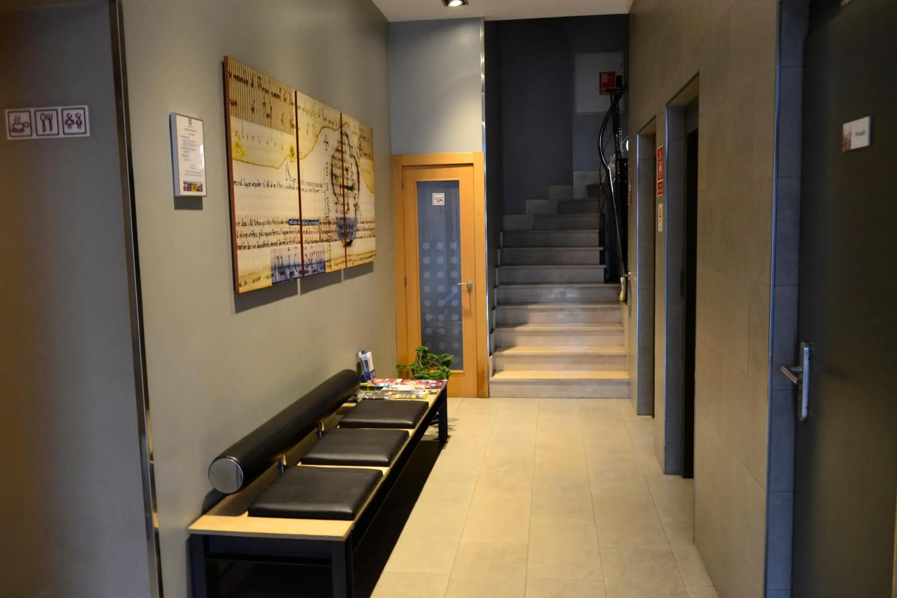 Lobby or reception in Hotel Alda Palacio Valdés Lobby or reception in Hotel Alda Palacio Valdés