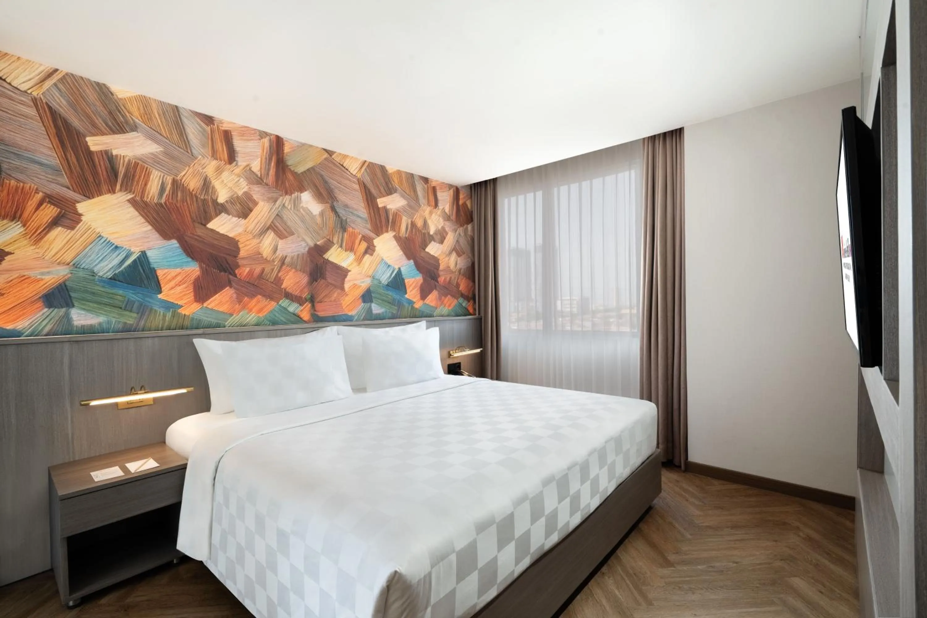 Bed in Swiss-Belinn Manyar