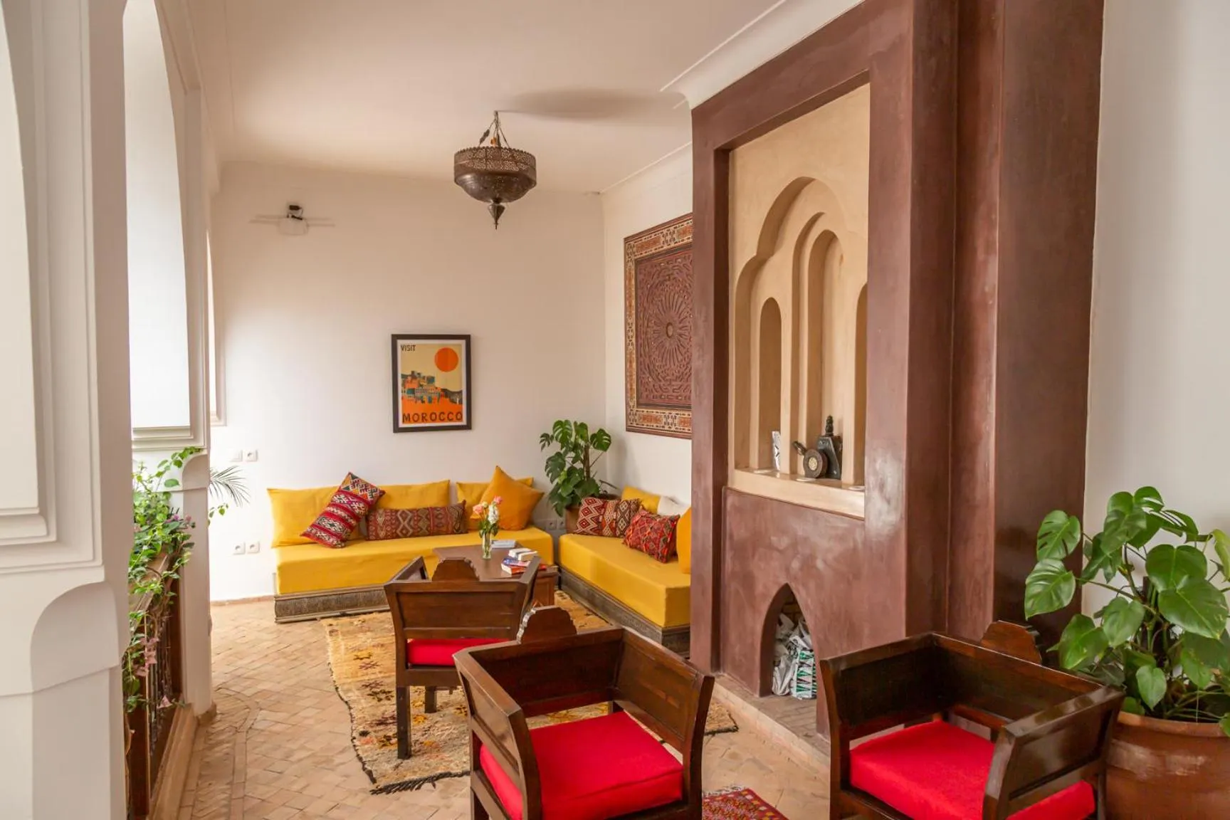 Living room in Riad Dar Talah