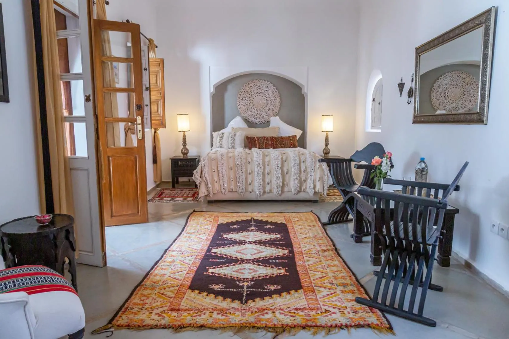 Bedroom in Riad Dar Talah