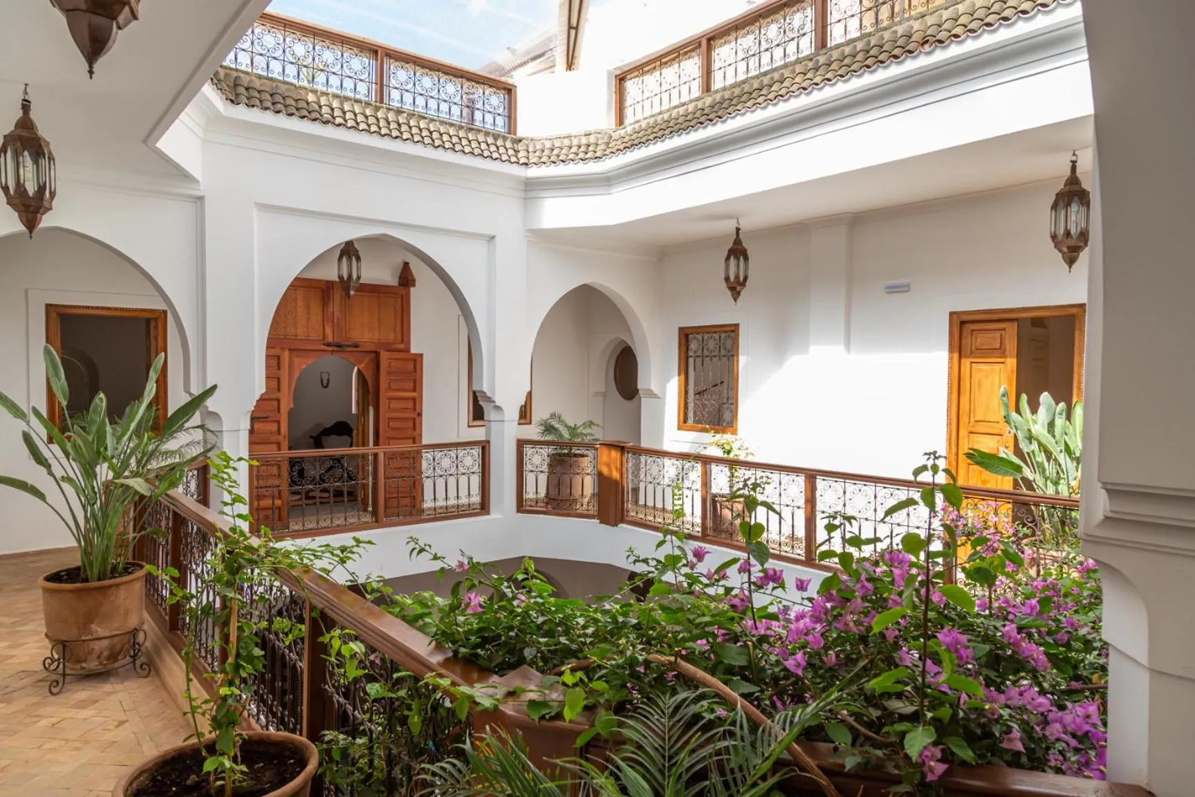 Patio in Riad Dar Talah