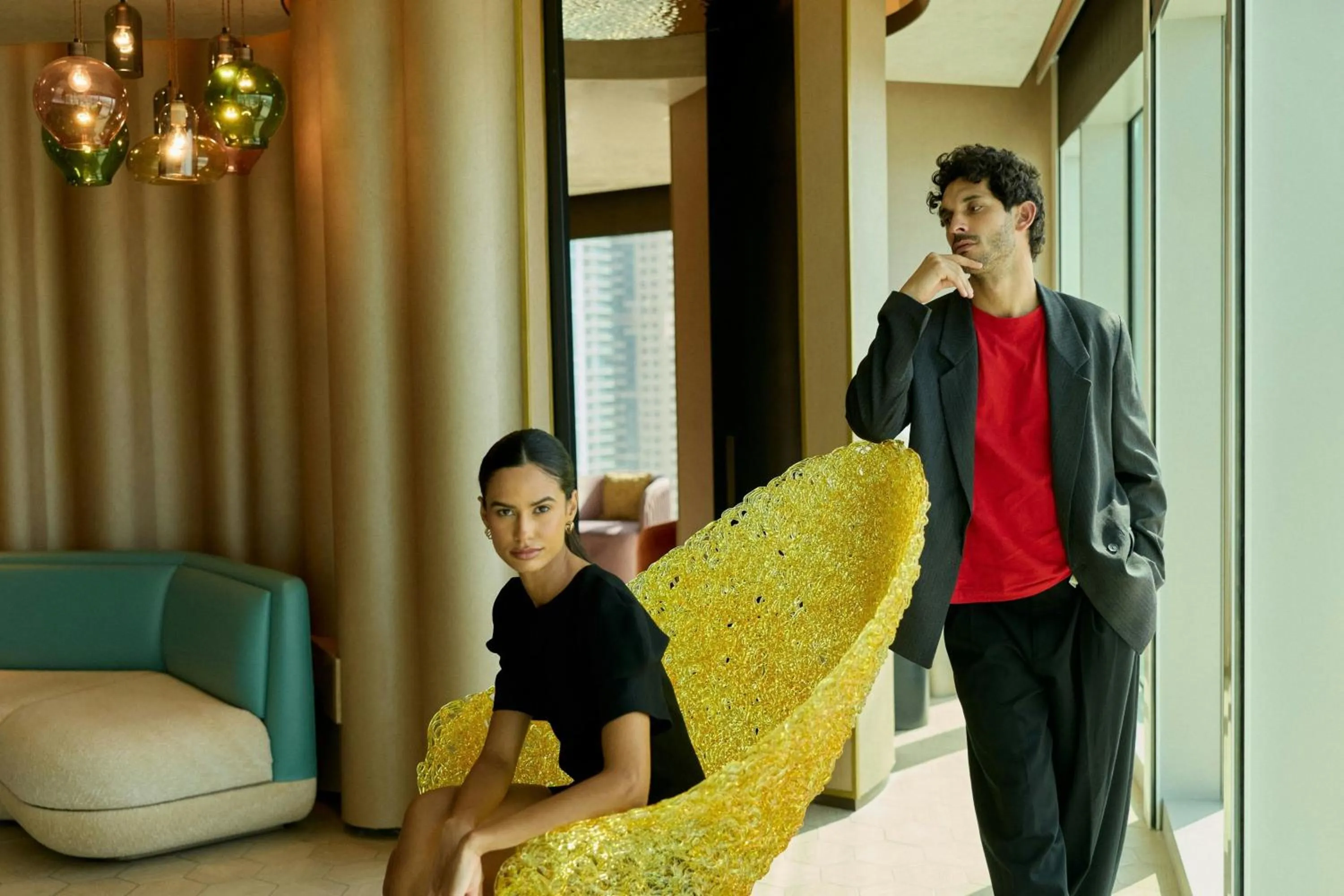 Living room in W Dubai - Mina Seyahi