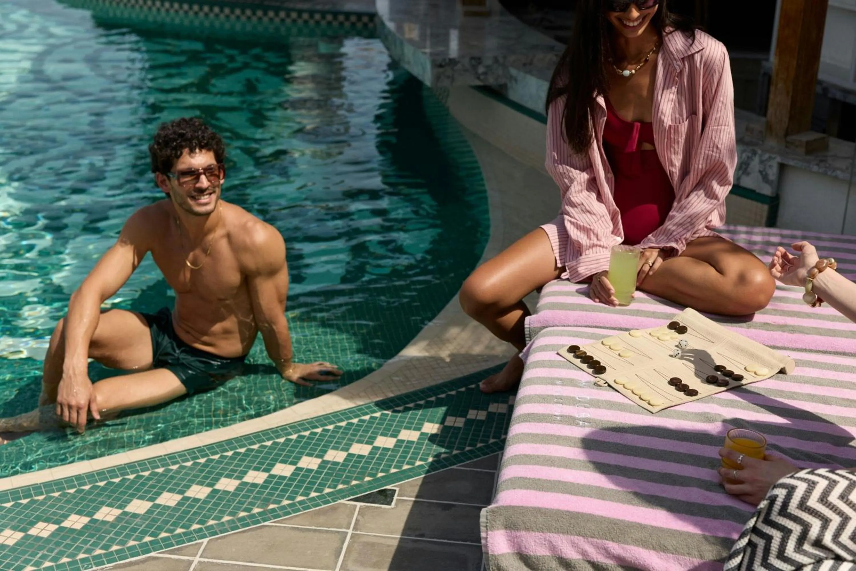 Swimming pool in W Dubai - Mina Seyahi