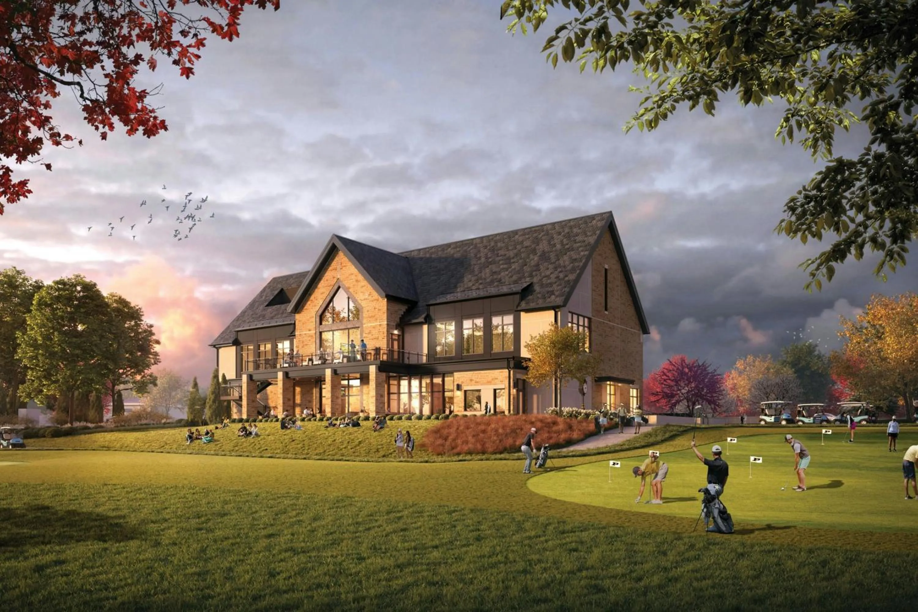 Restaurant/places to eat in The Union Club Hotel at Purdue University, Autograph Collection