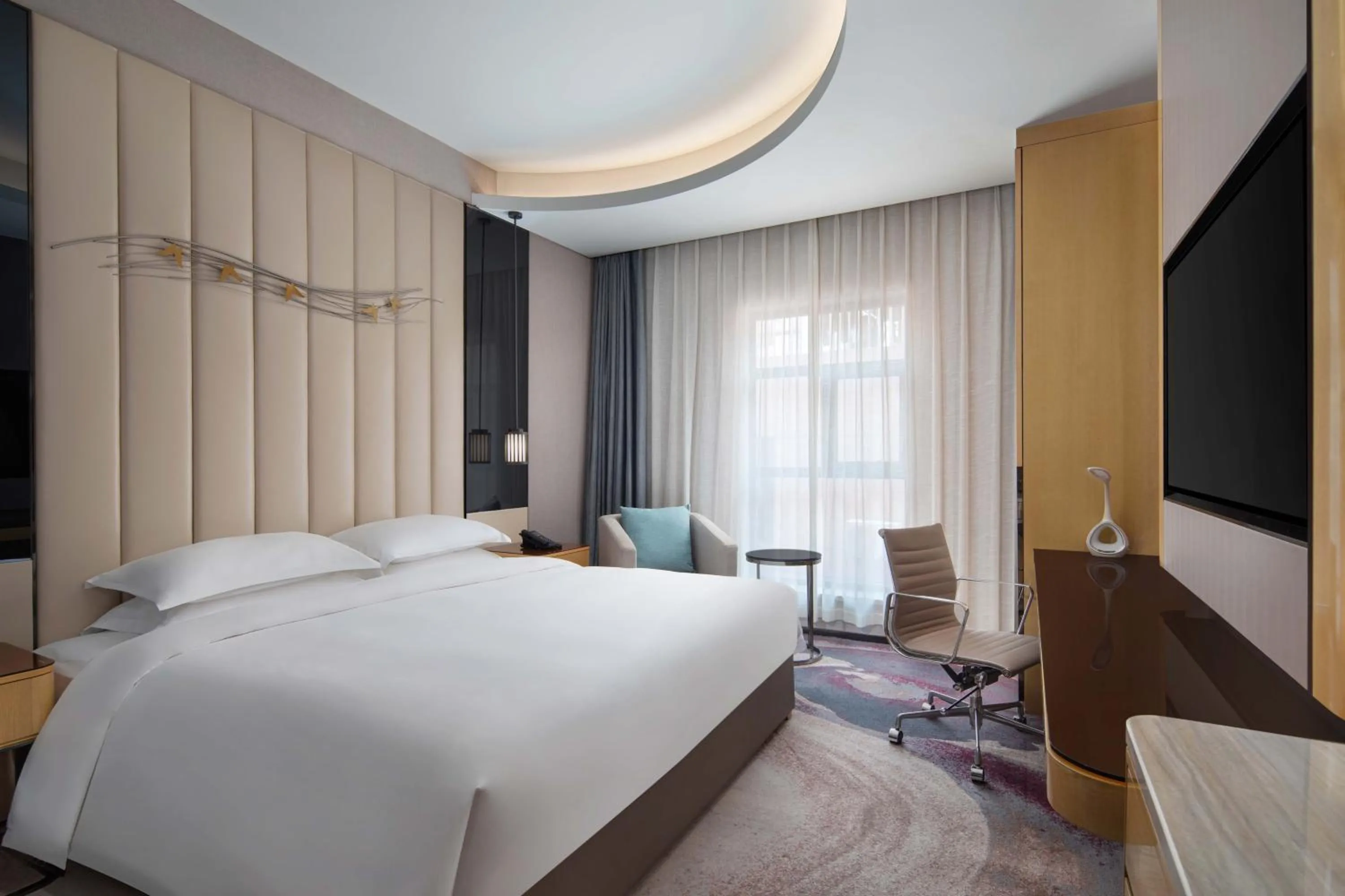 Bedroom, Bed in Courtyard by Marriott Nanchang